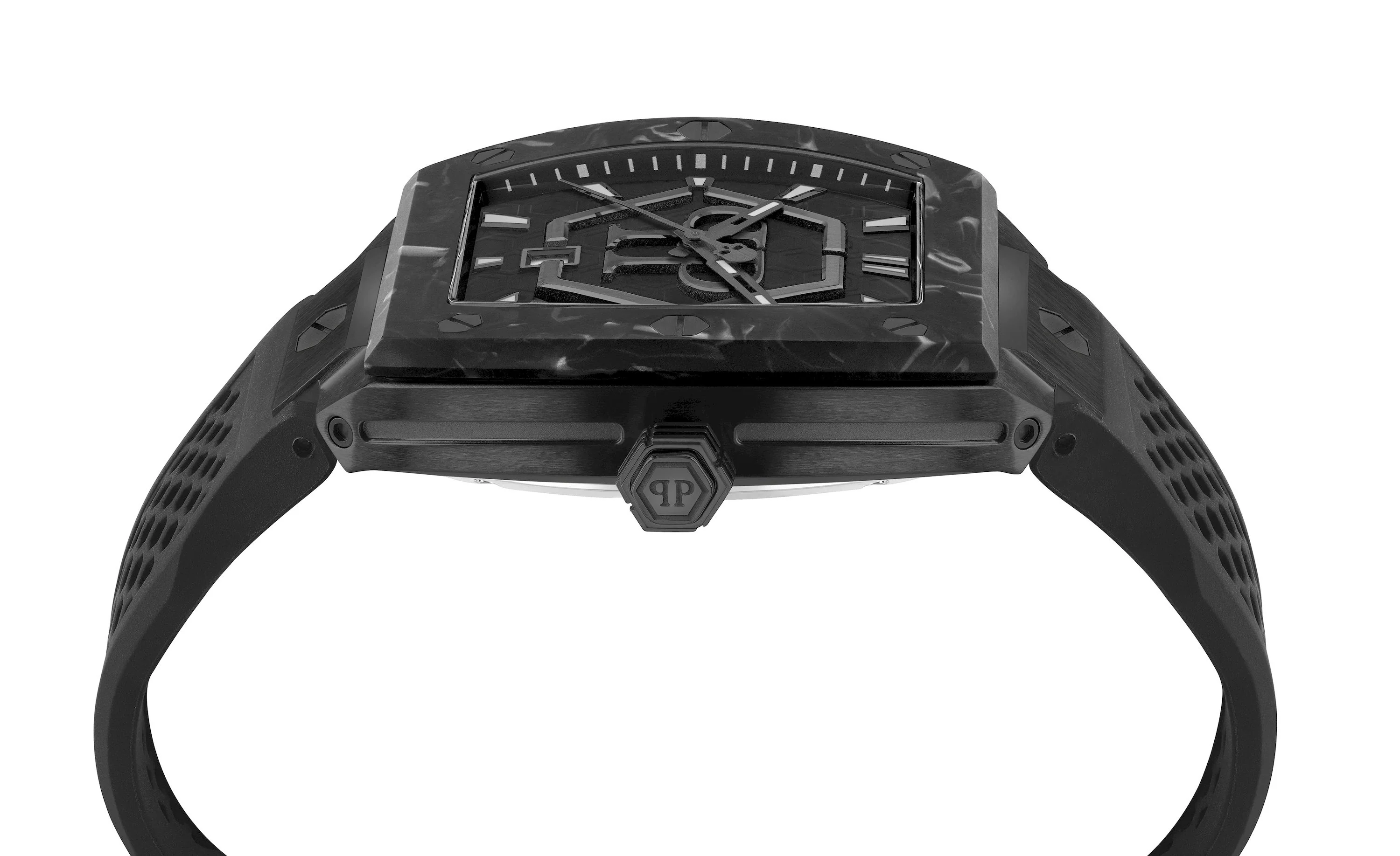 THE HEXAGON PHANTOM 44MM Black / Silicone Black Dial - Image 3