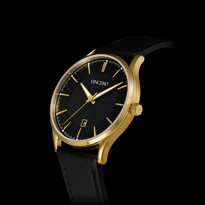 THE KAIROS II - GOLD ONYX | Black Dial - Image 2