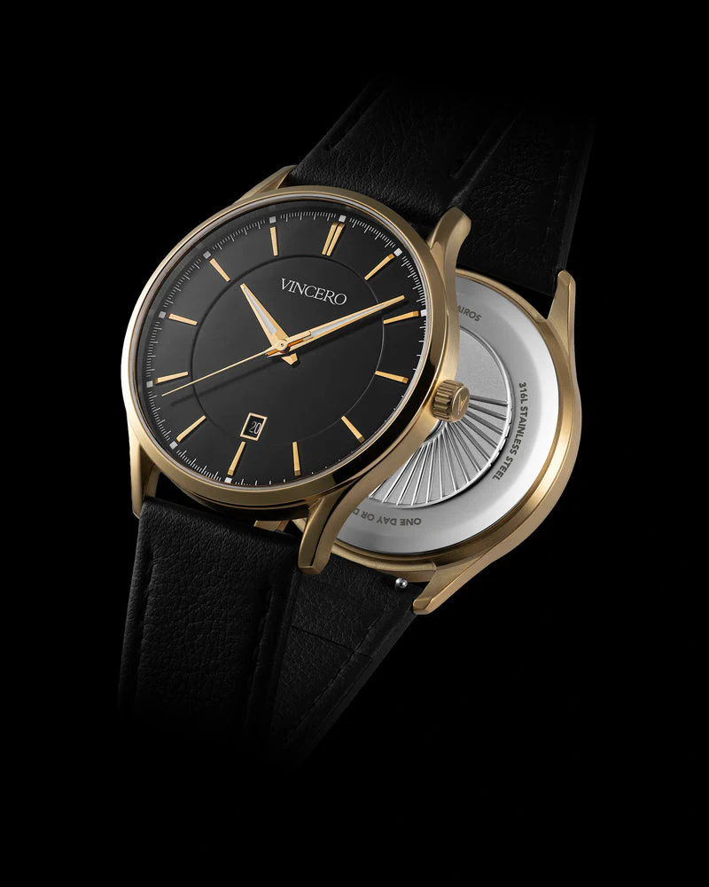 THE KAIROS II - GOLD ONYX | Black Dial - Image 4