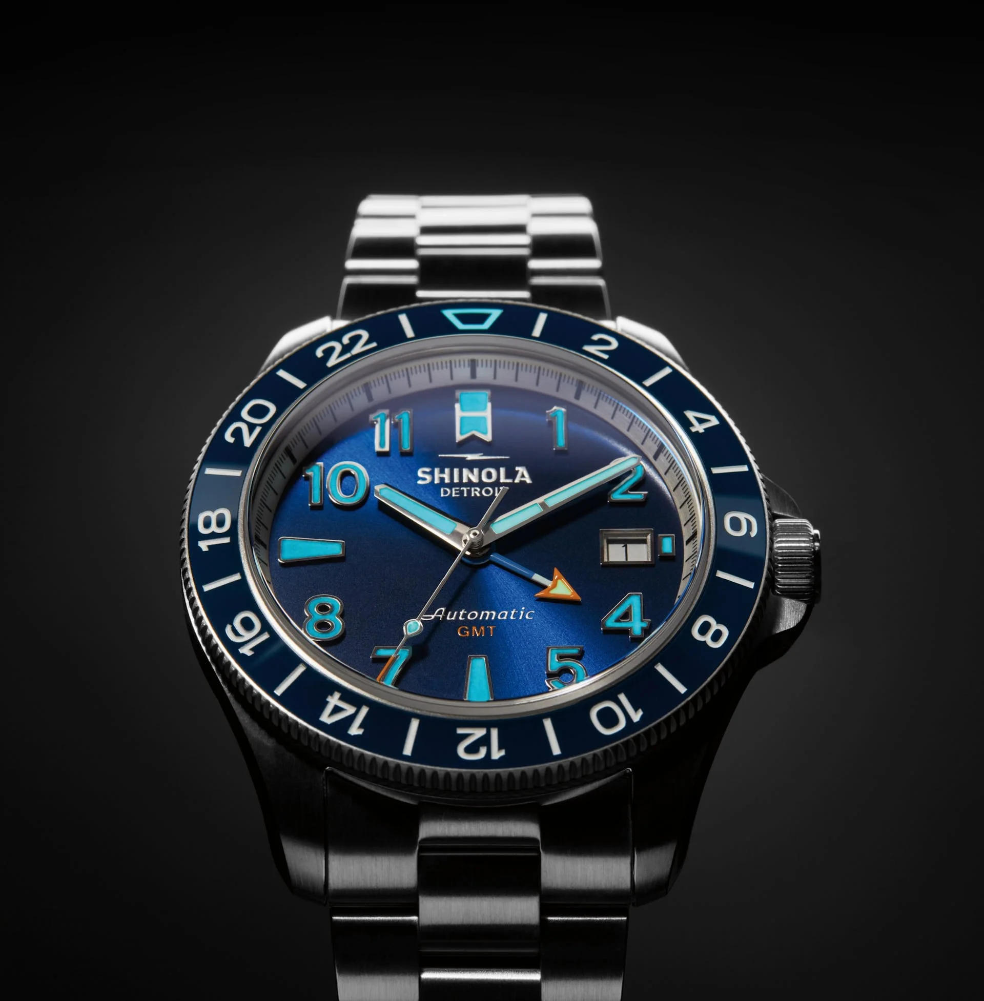 The Monster GMT Automatic 40mm Navy | Navy Dial - Image 6