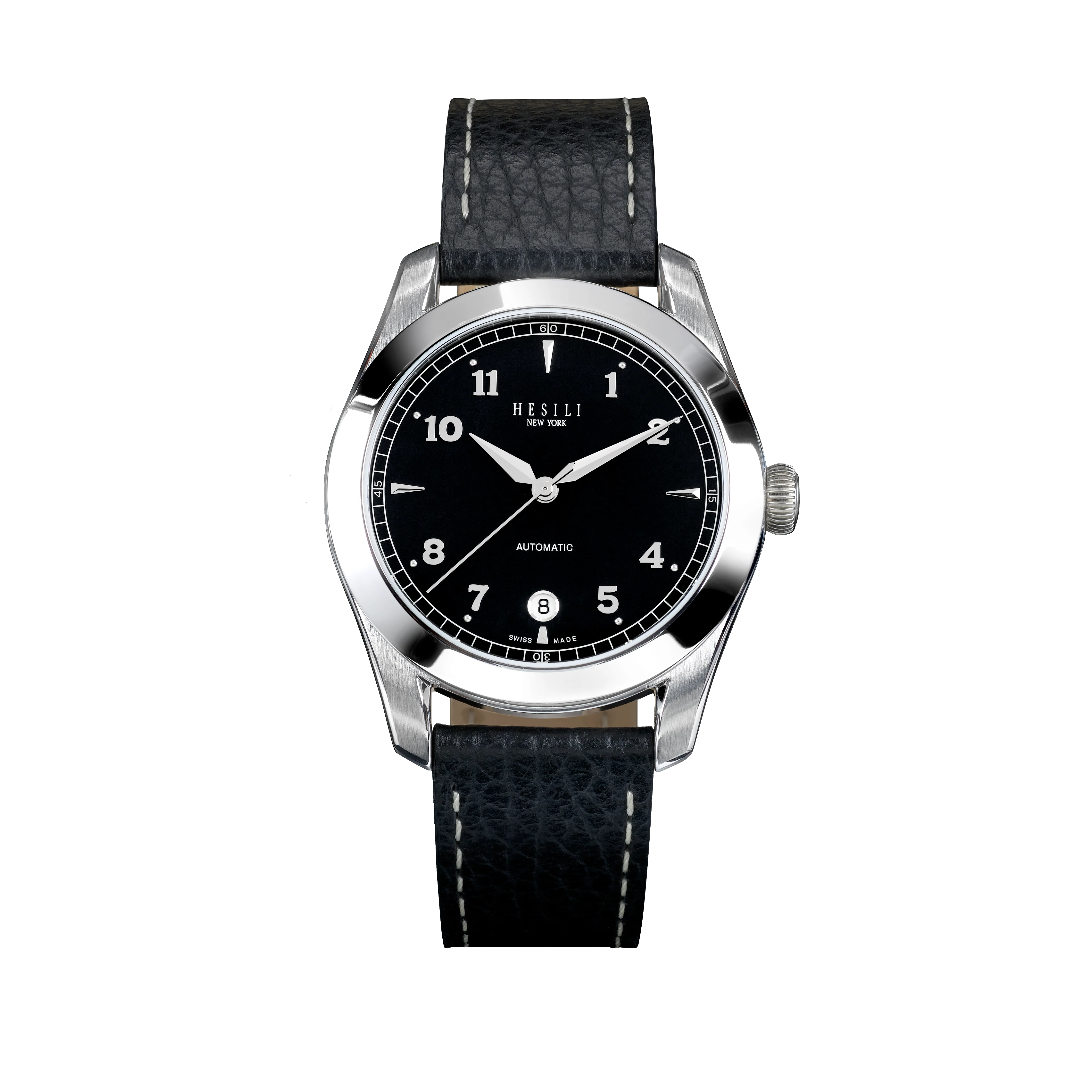 The Original Series Classic Black / Black Leather | Black Dial
