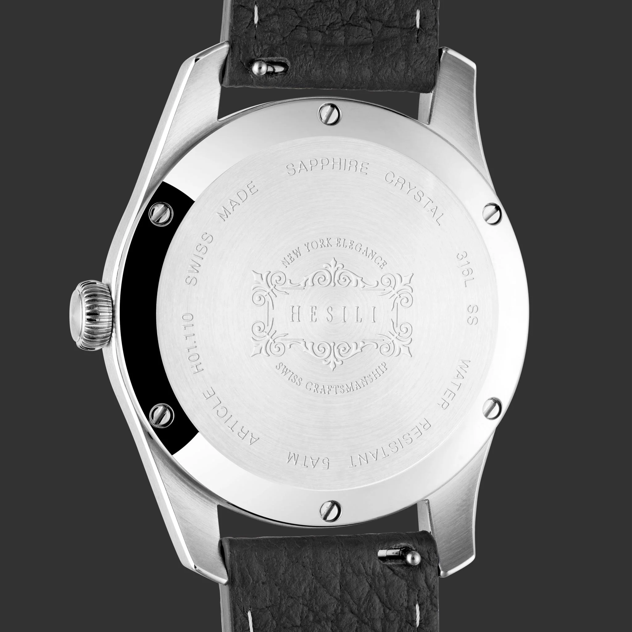 The Original Series Classic Black / Black Leather | Black Dial - Image 2