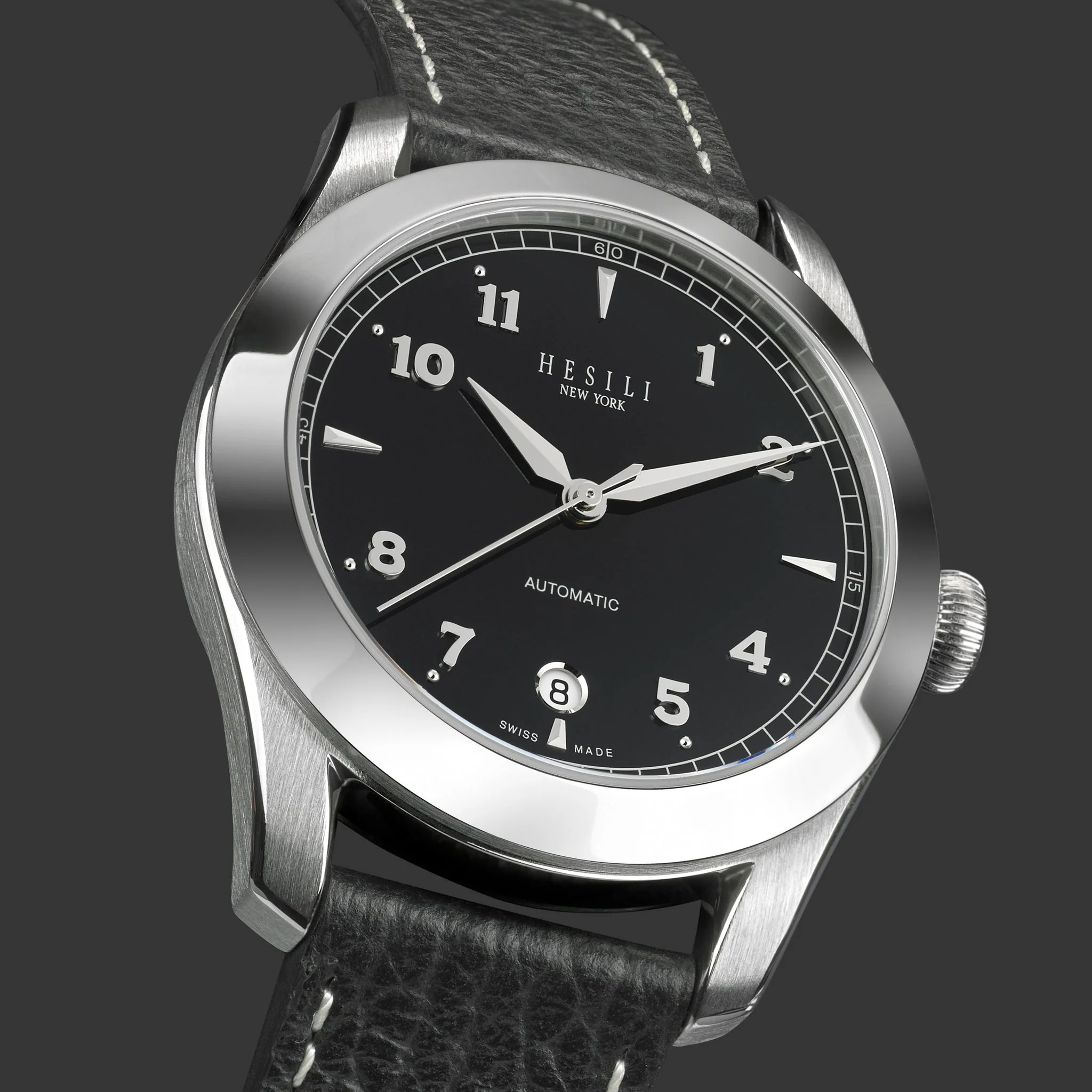 The Original Series Classic Black / Black Leather | Black Dial - Image 3