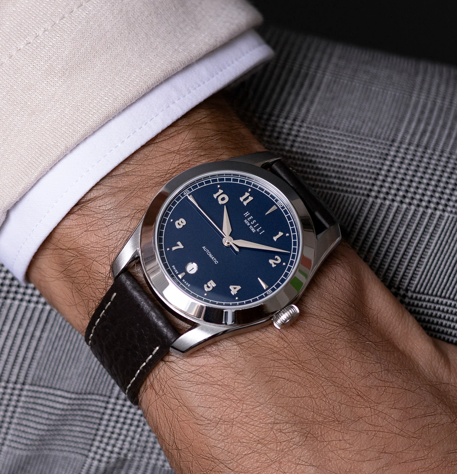 The Original Series Timeless Blue / Brown Leather | Blue Dial - Image 3