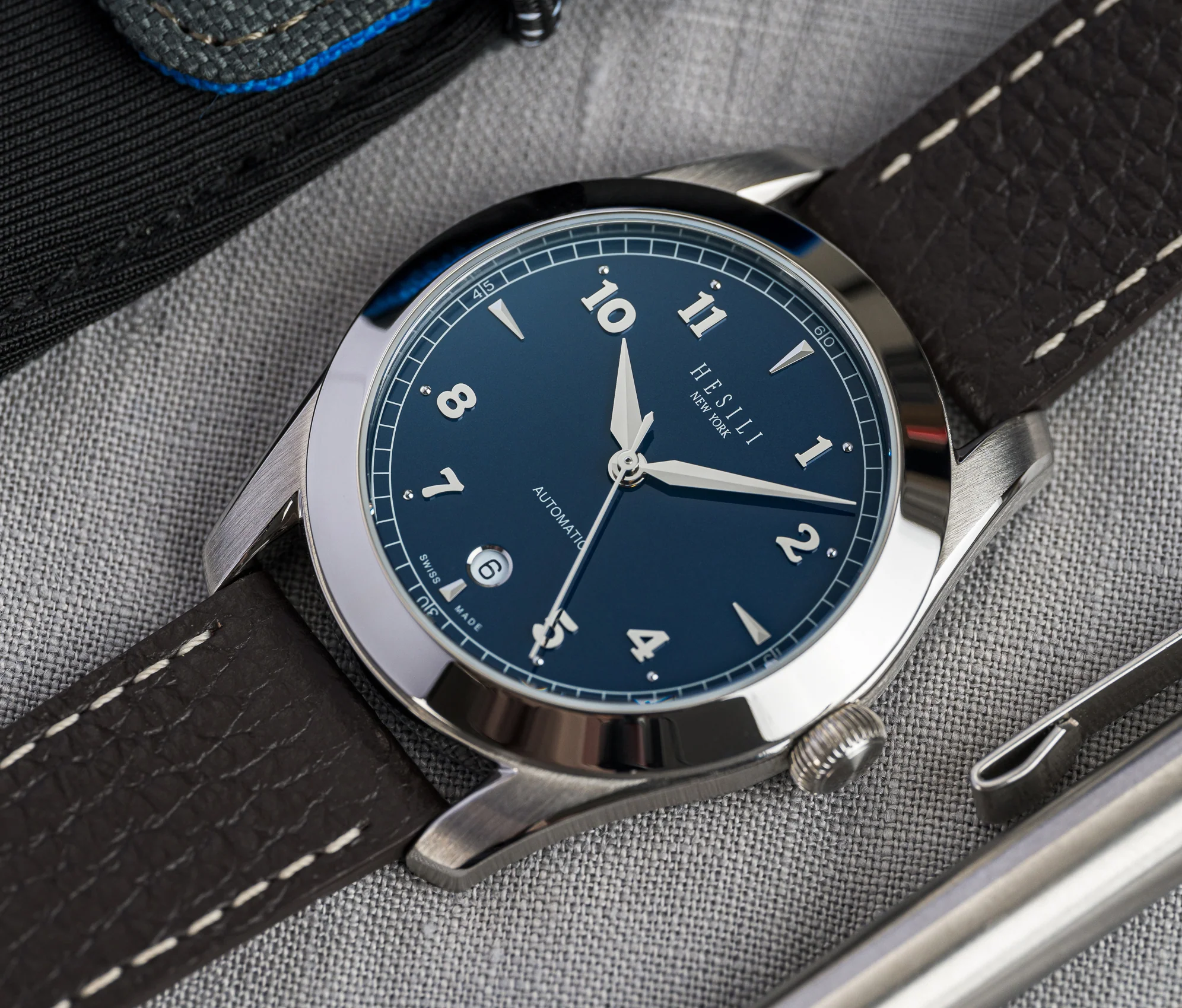The Original Series Timeless Blue / Brown Leather | Blue Dial - Image 5