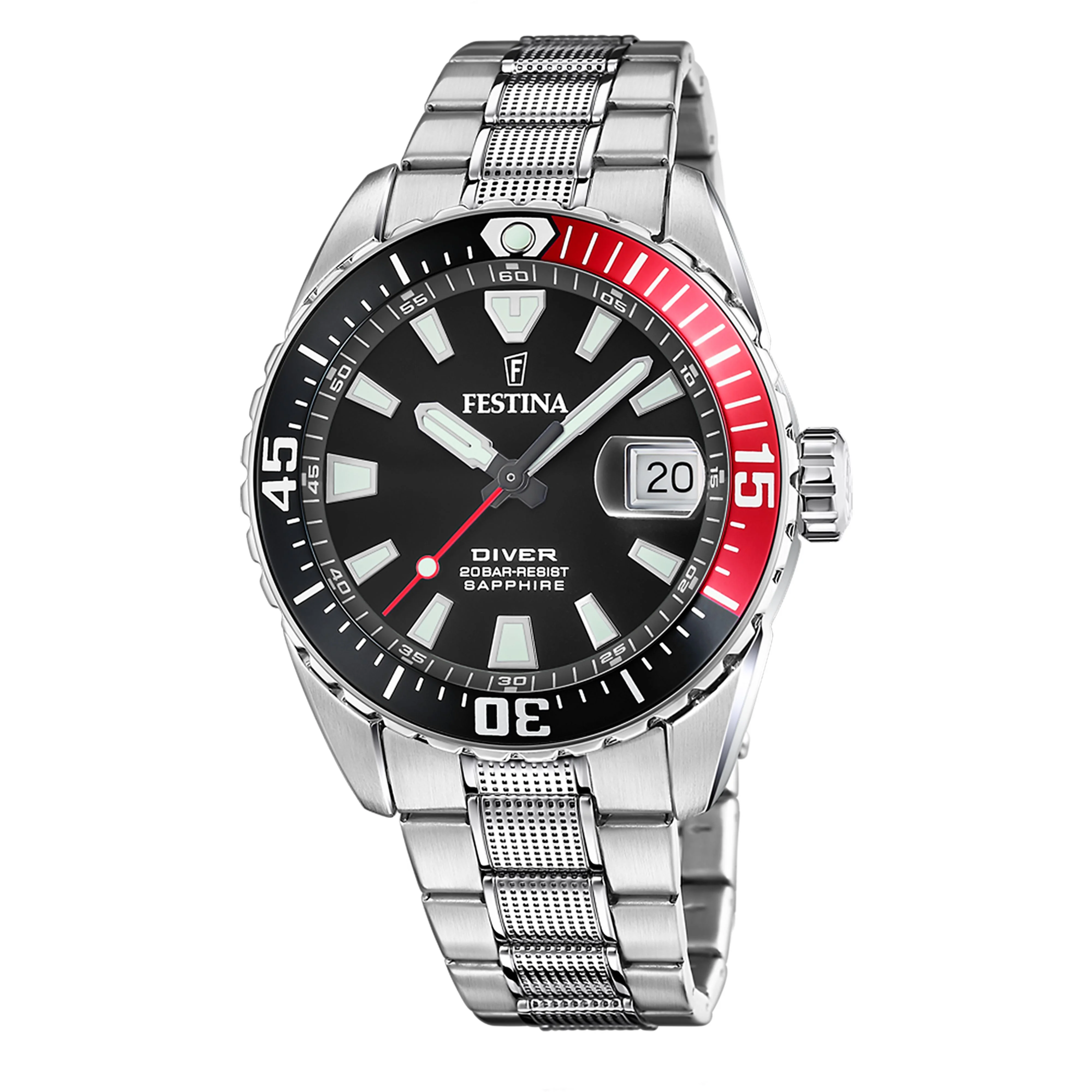 THE ORIGINALS DIVER Black / Stainless Steel | Black Dial