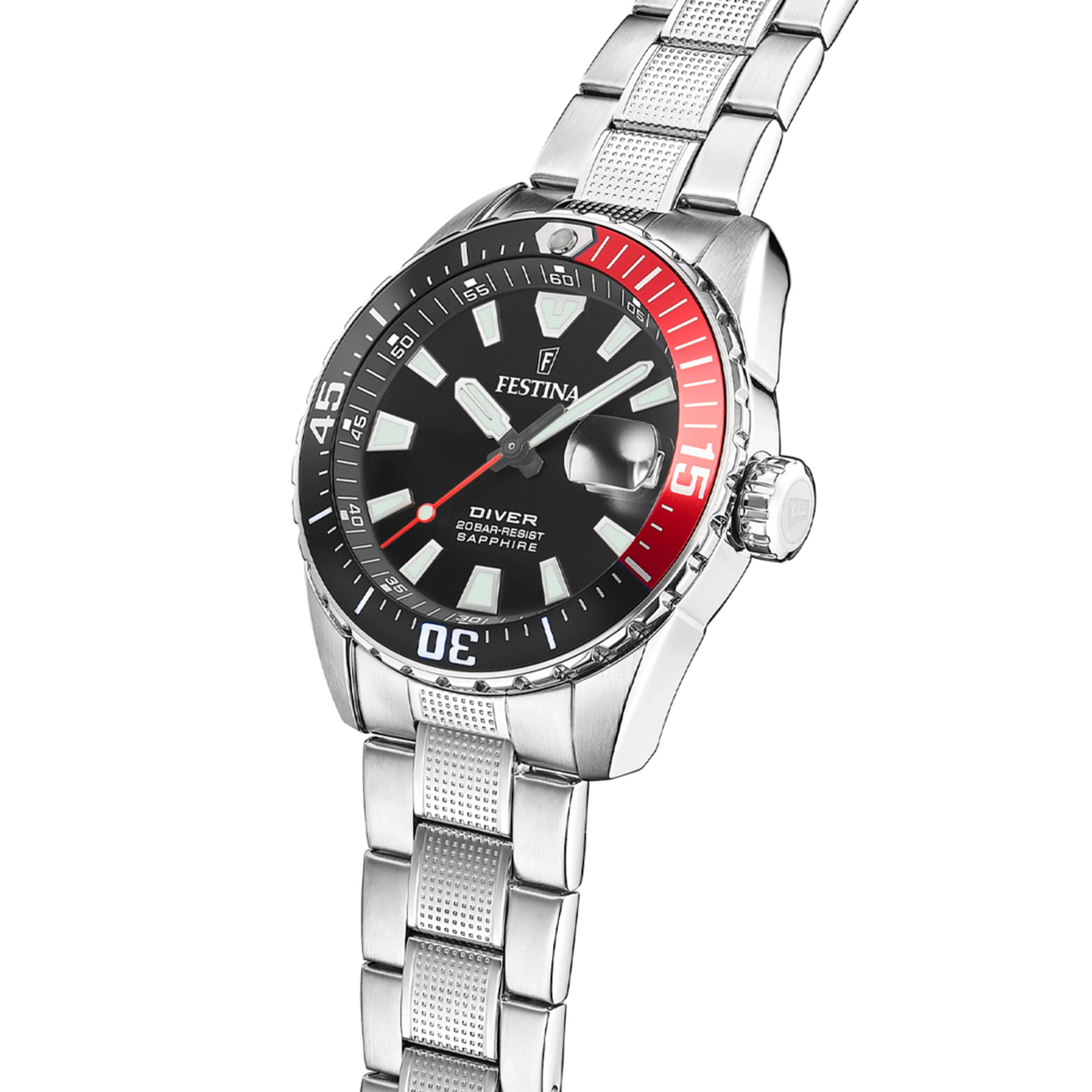THE ORIGINALS DIVER Black / Stainless Steel | Black Dial - Image 2