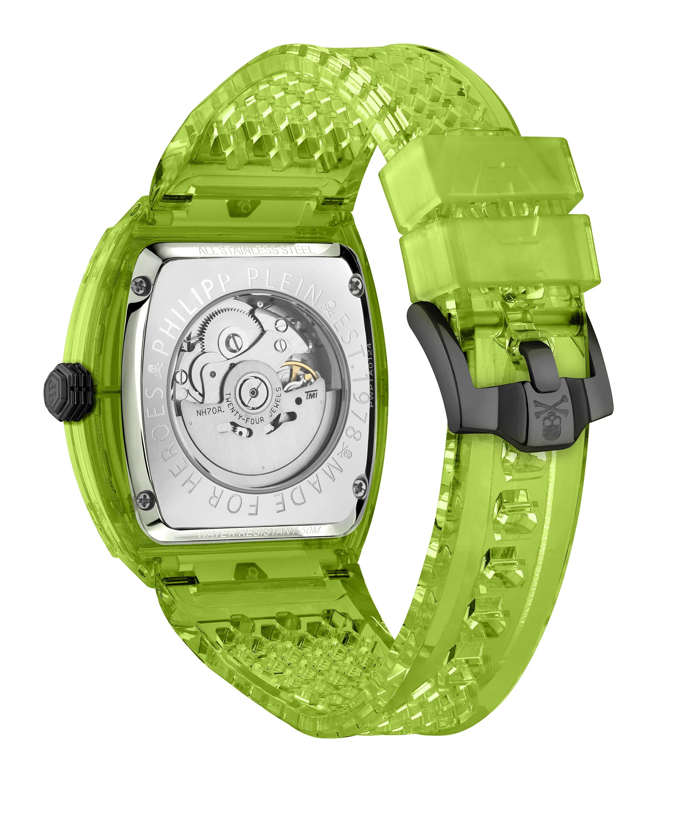 THE SKELETON CRYSTAL 44MM Skeleton / Polyurethane Skeleton Dial - Image 2