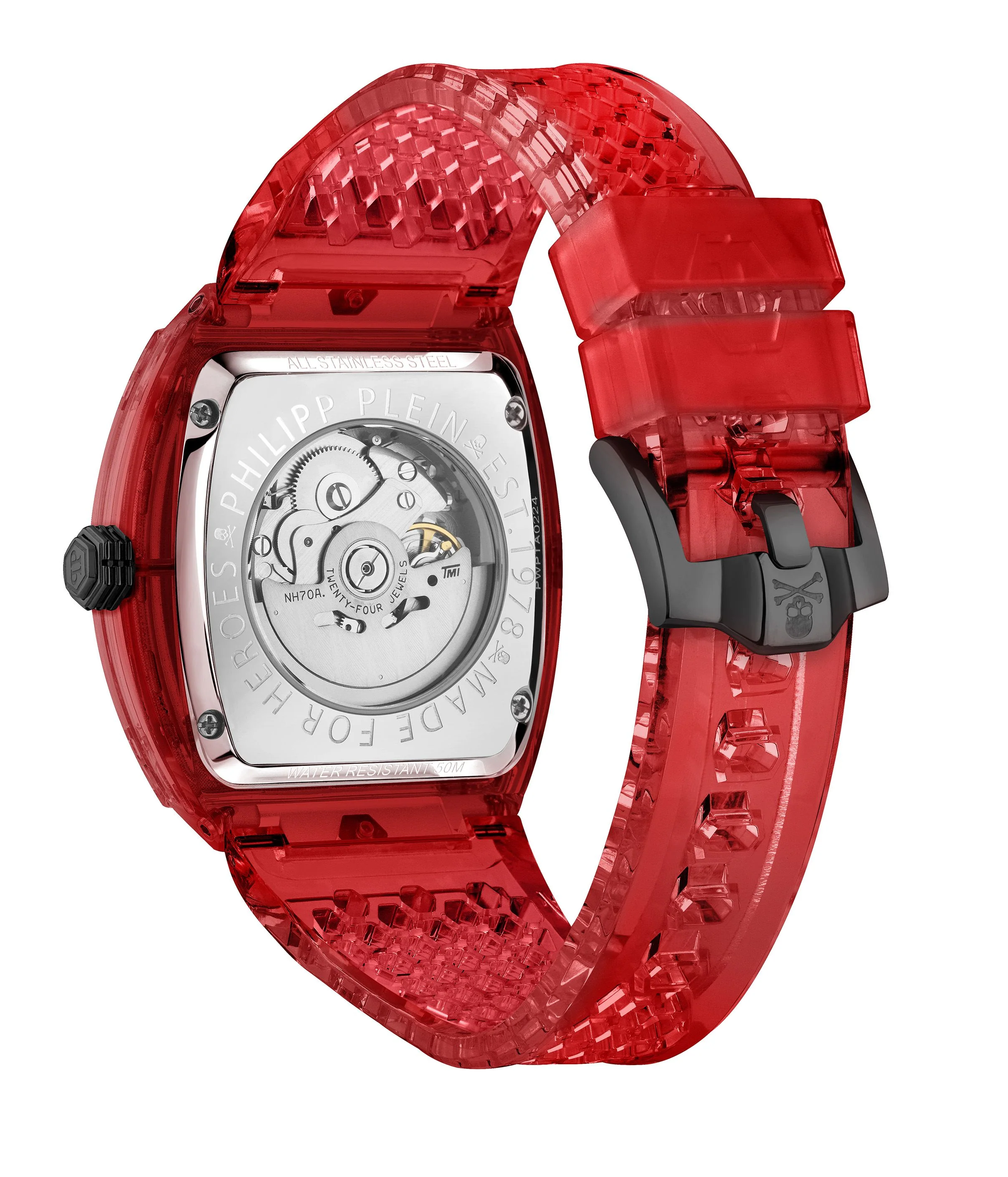 THE SKELETON CRYSTAL 44MM Skeleton / Polyurethane Skeleton Dial - Image 2