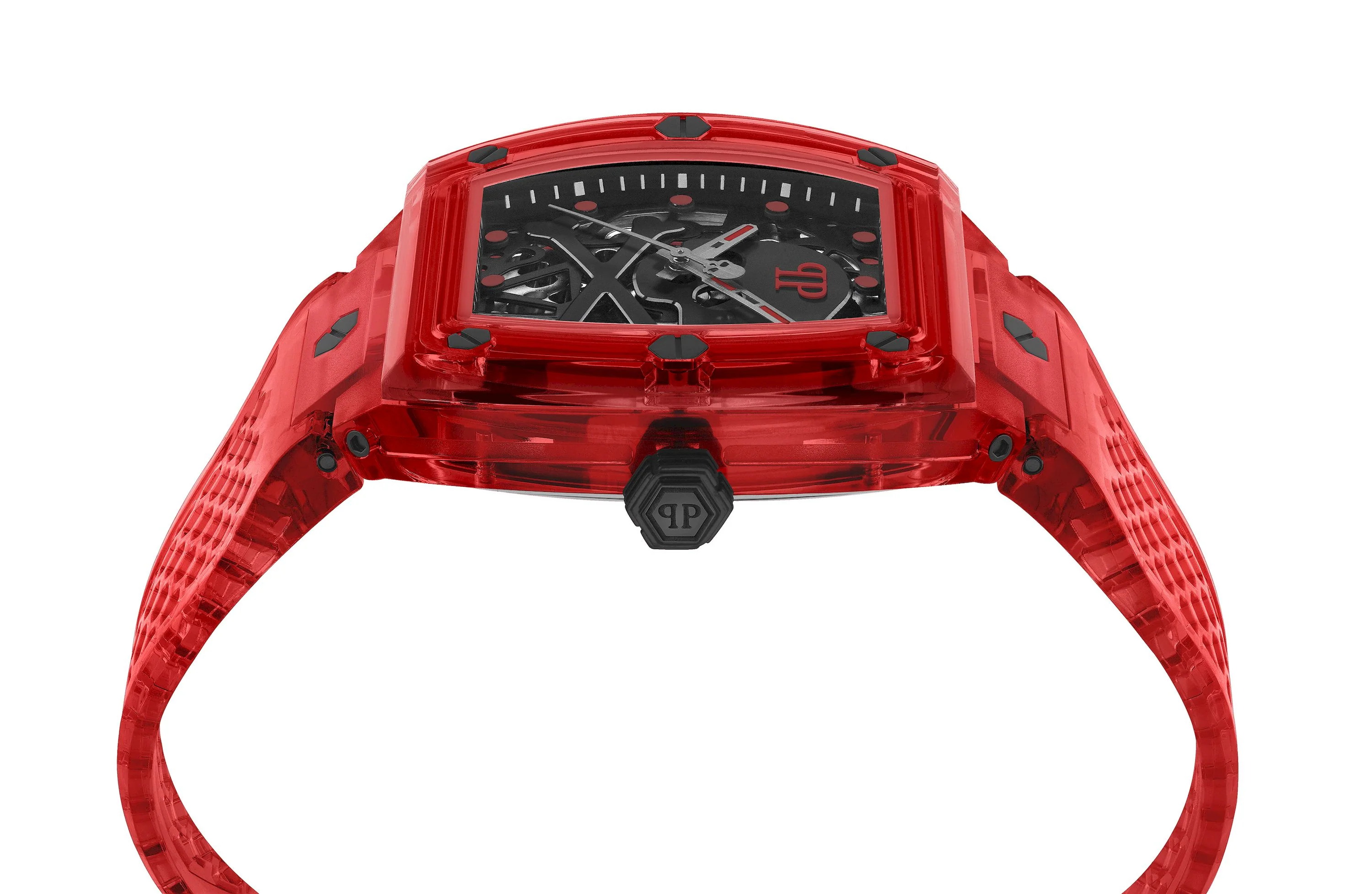 THE SKELETON CRYSTAL 44MM Skeleton / Polyurethane Skeleton Dial - Image 3