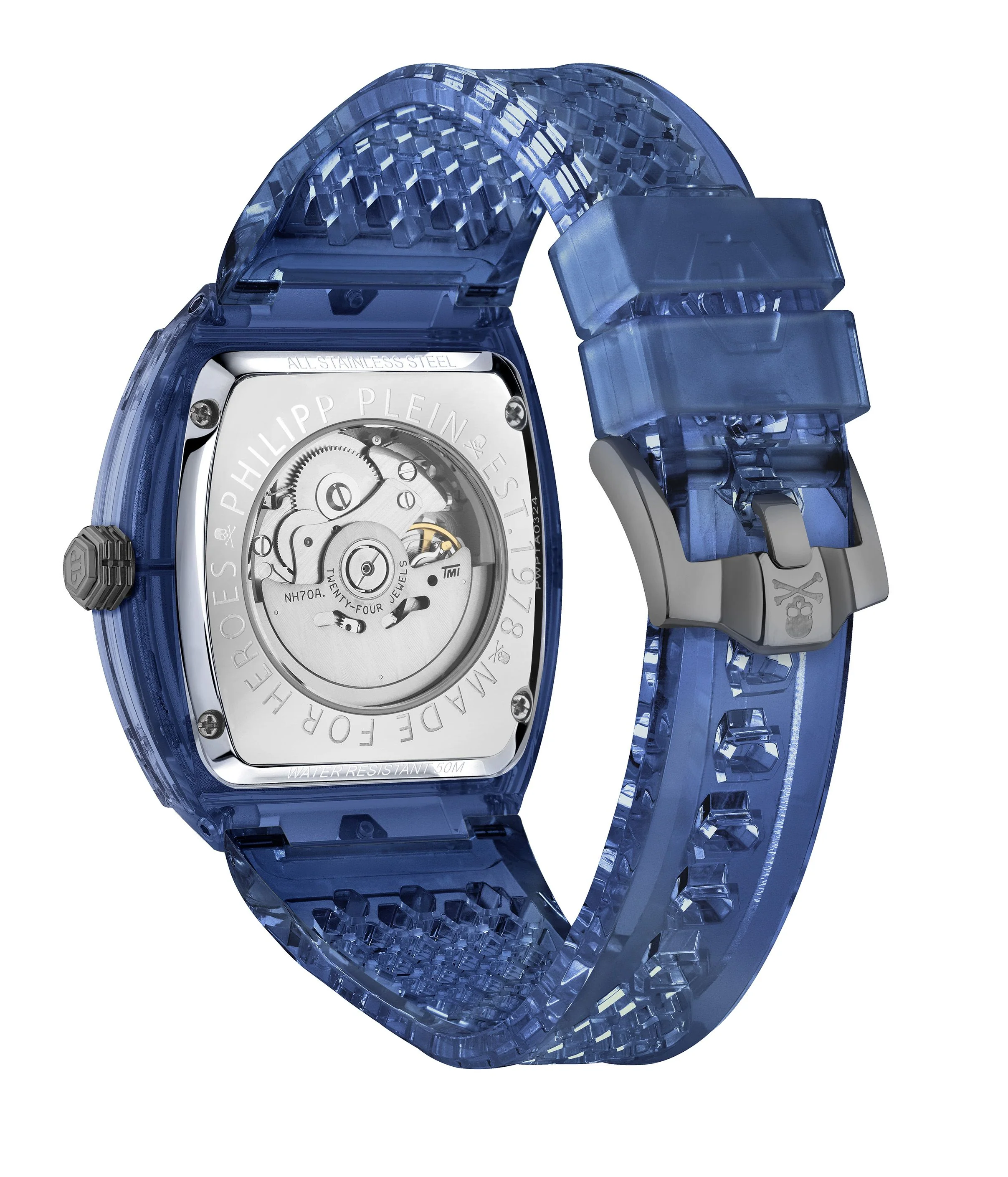 THE SKELETON CRYSTAL 44MM Skeleton / Polyurethane Skeleton Dial - Image 2