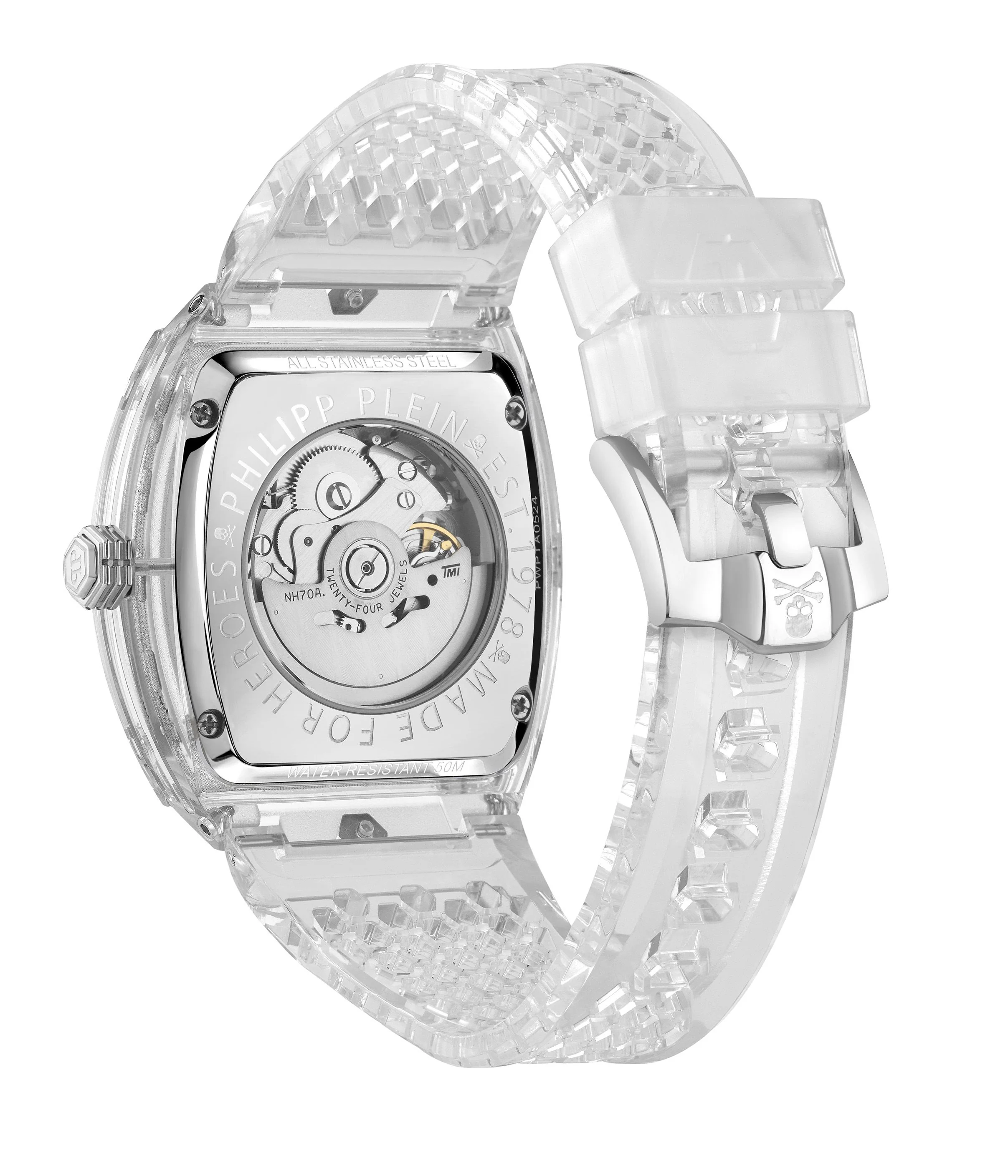 THE SKELETON CRYSTAL 44MM Skeleton / Polyurethane Skeleton Dial - Image 2