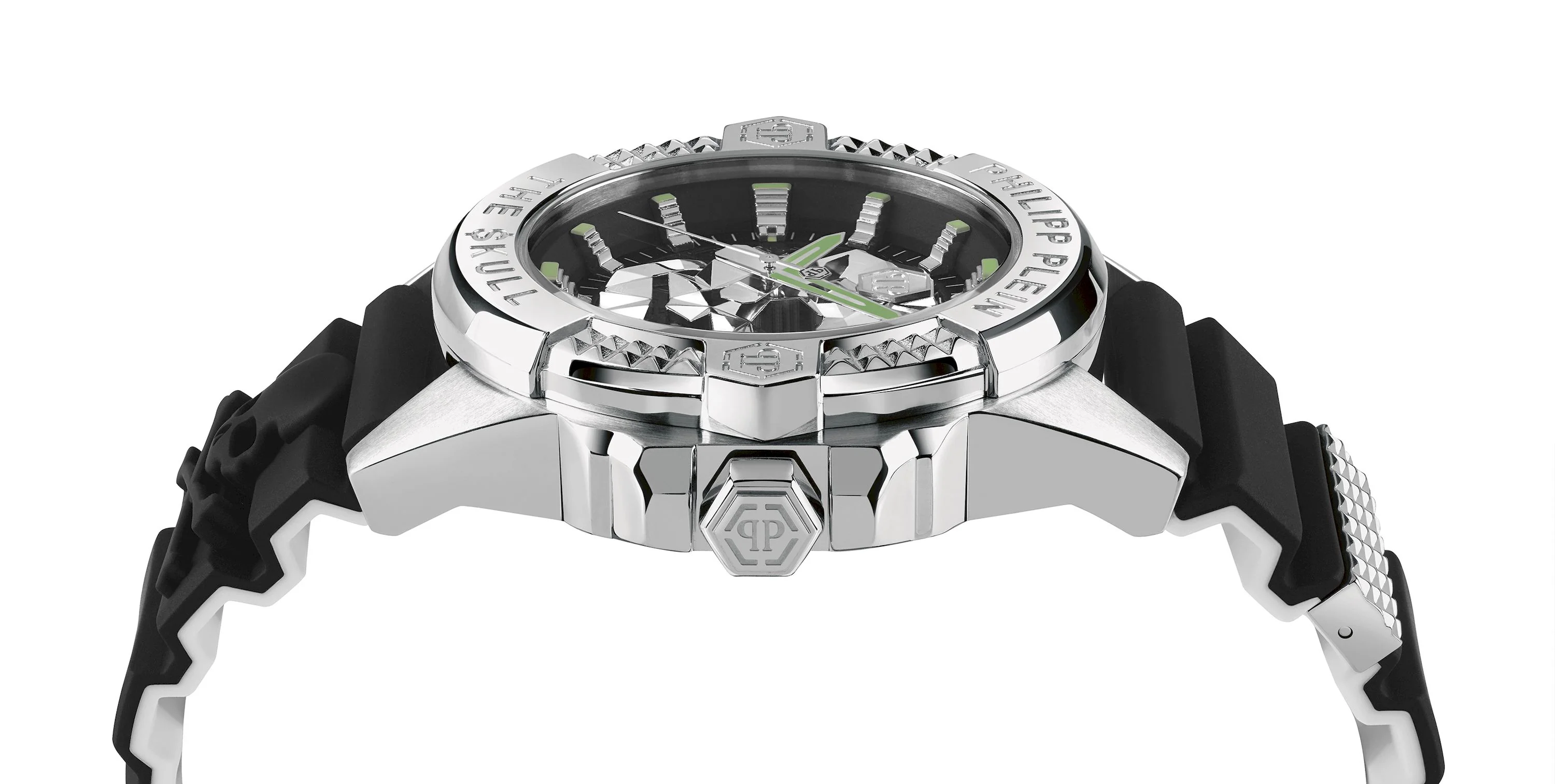 THE SKULL 44MM Black / Silicone | Black Dial - Image 3