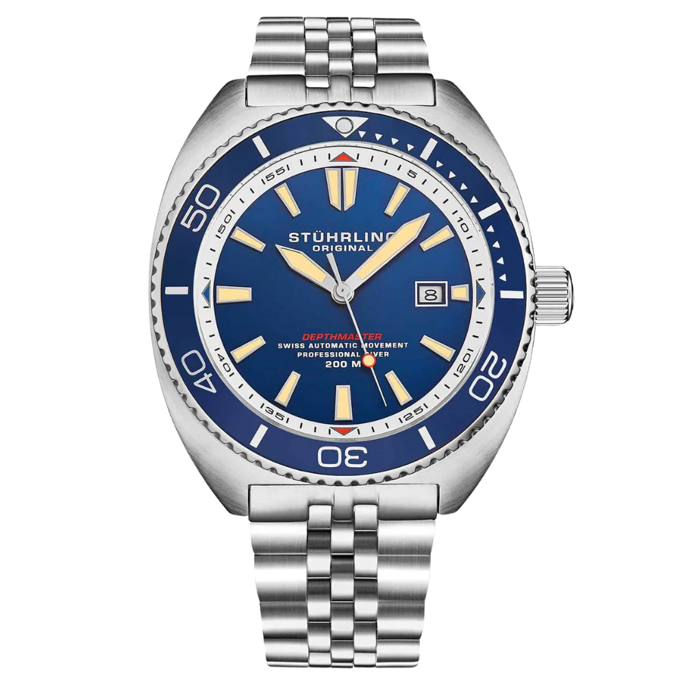 The Swiss Automatic Depthmaster Diver Blue | Blue Dial - Image 3
