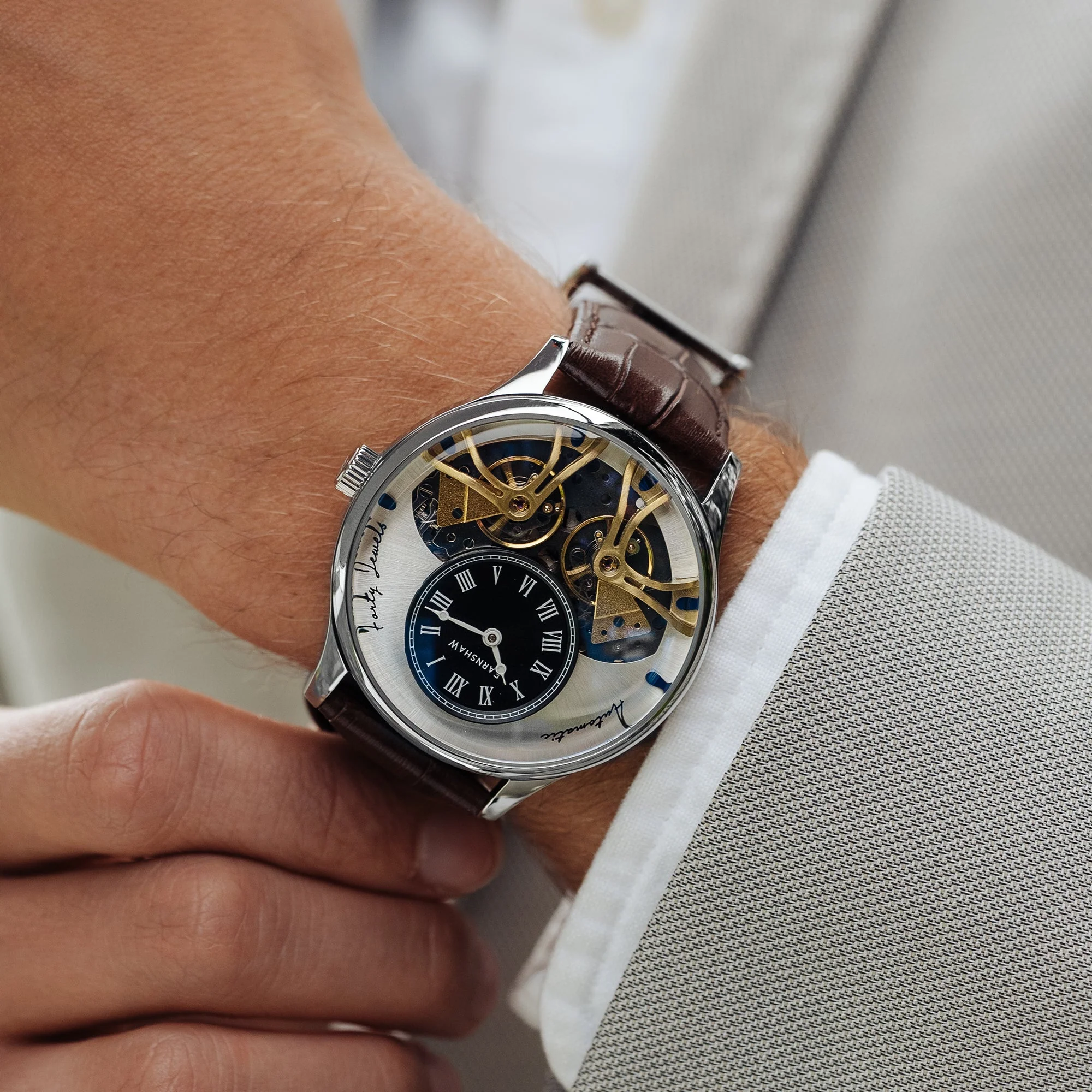 Thomas Earnshaw Scientists Faraday Double Barrel Automatic - Image 4