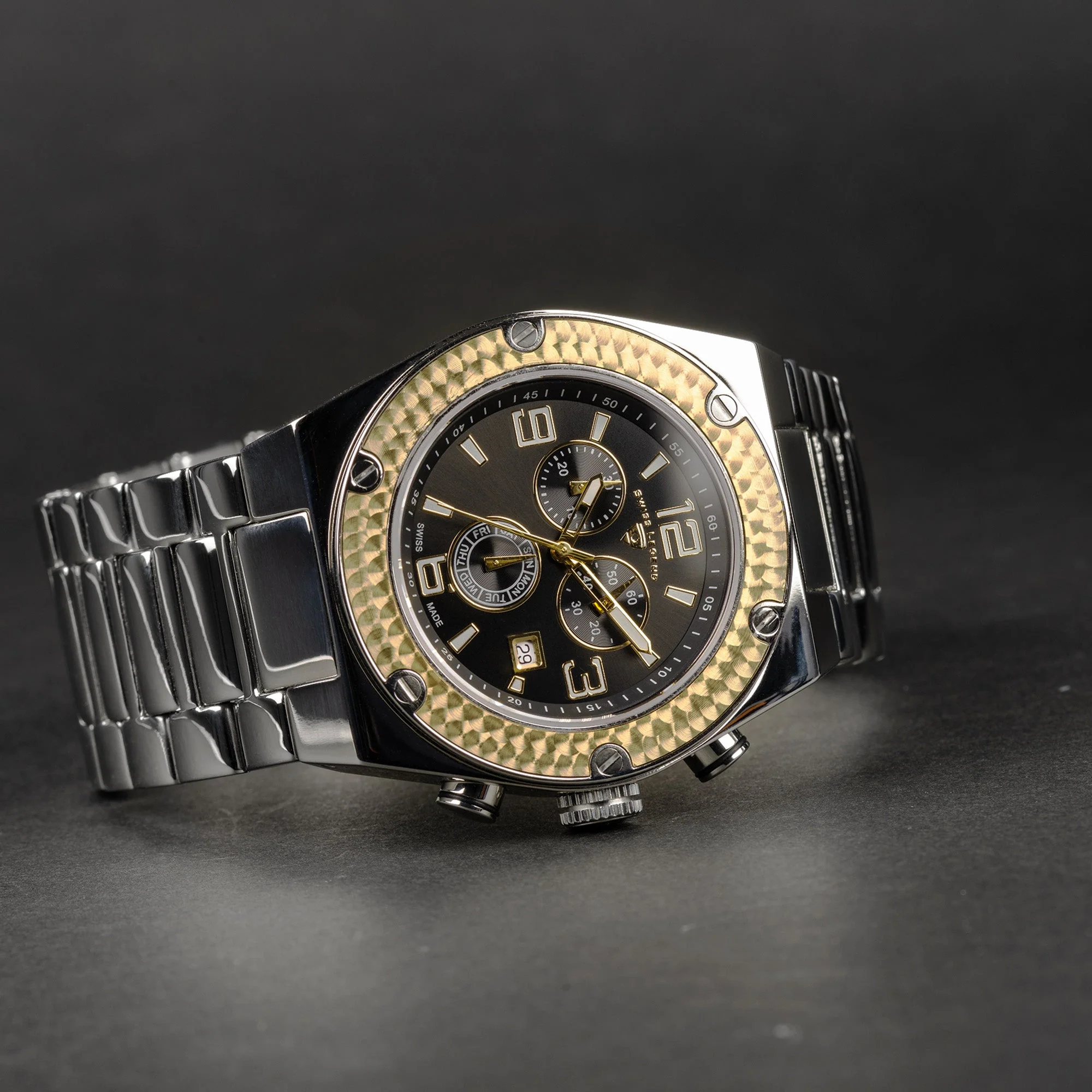Throttle Chronograph Black / Stainless Steel | Black Dial - Image 2