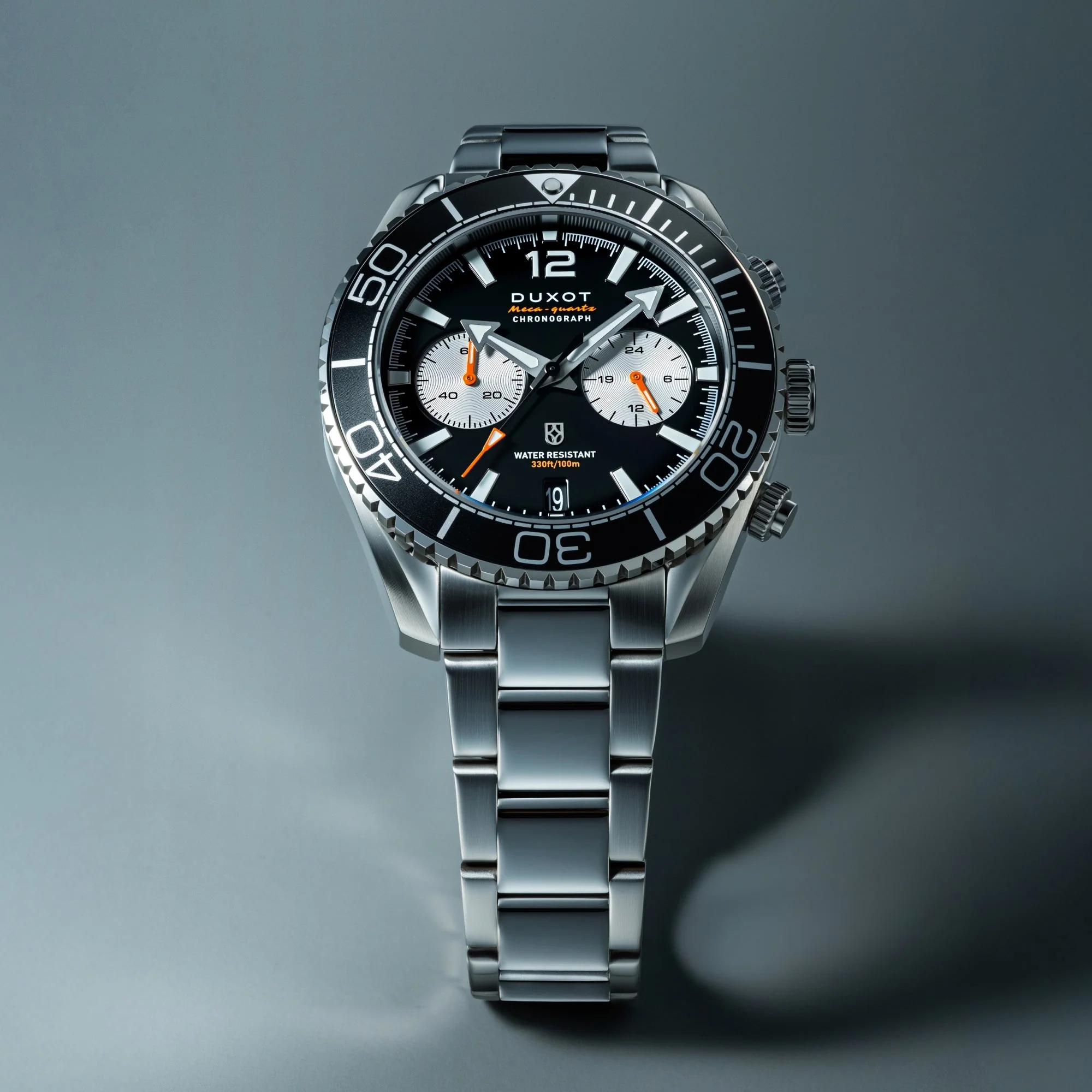 Tiburon Chronograph Black / Stainless Steel | Black Dial - Image 3