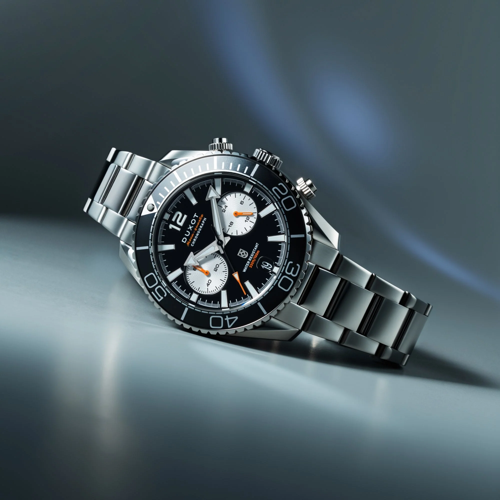 Tiburon Chronograph Black / Stainless Steel | Black Dial - Image 4