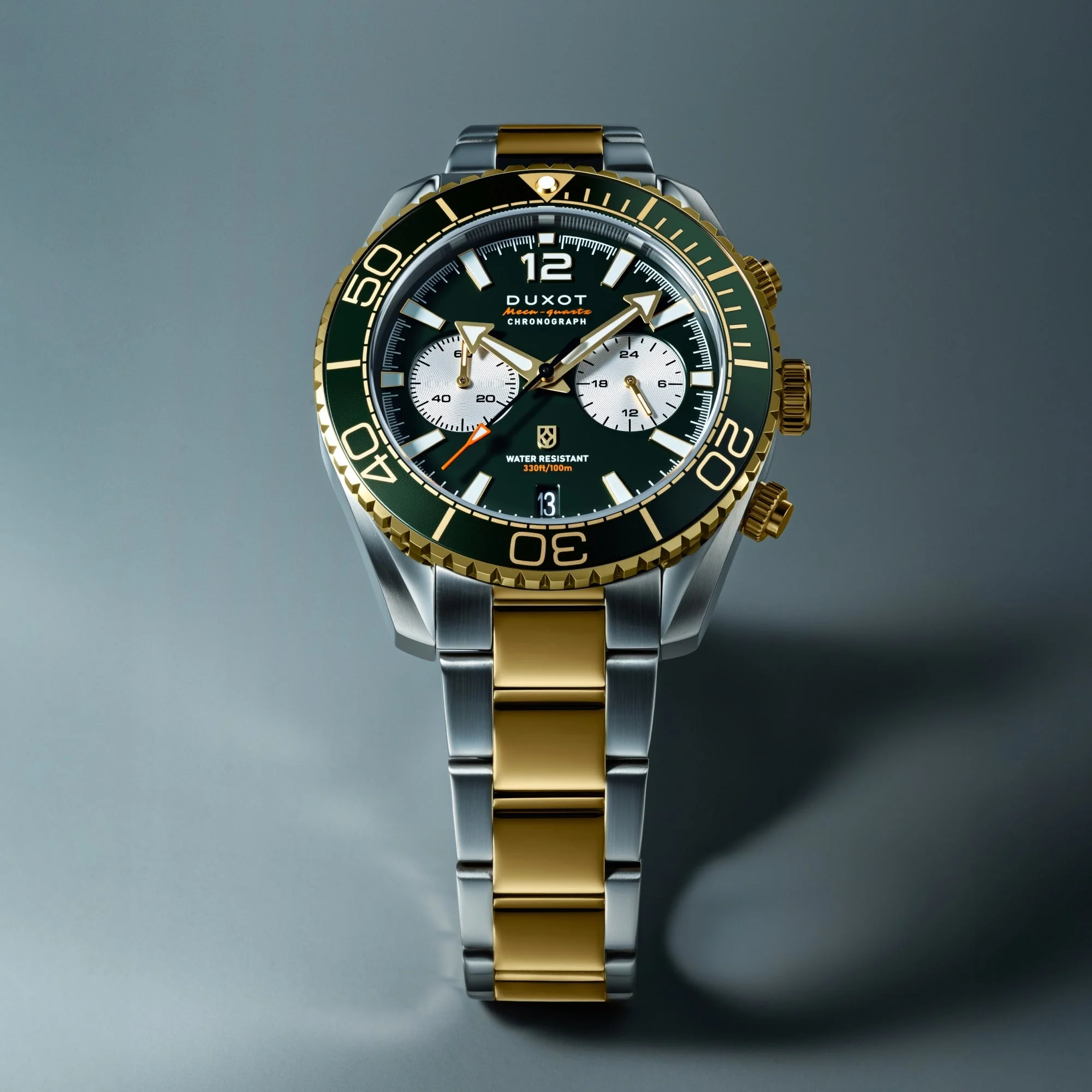 Tiburon Chronograph Green / Stainless Steel | Green Dial - Image 3