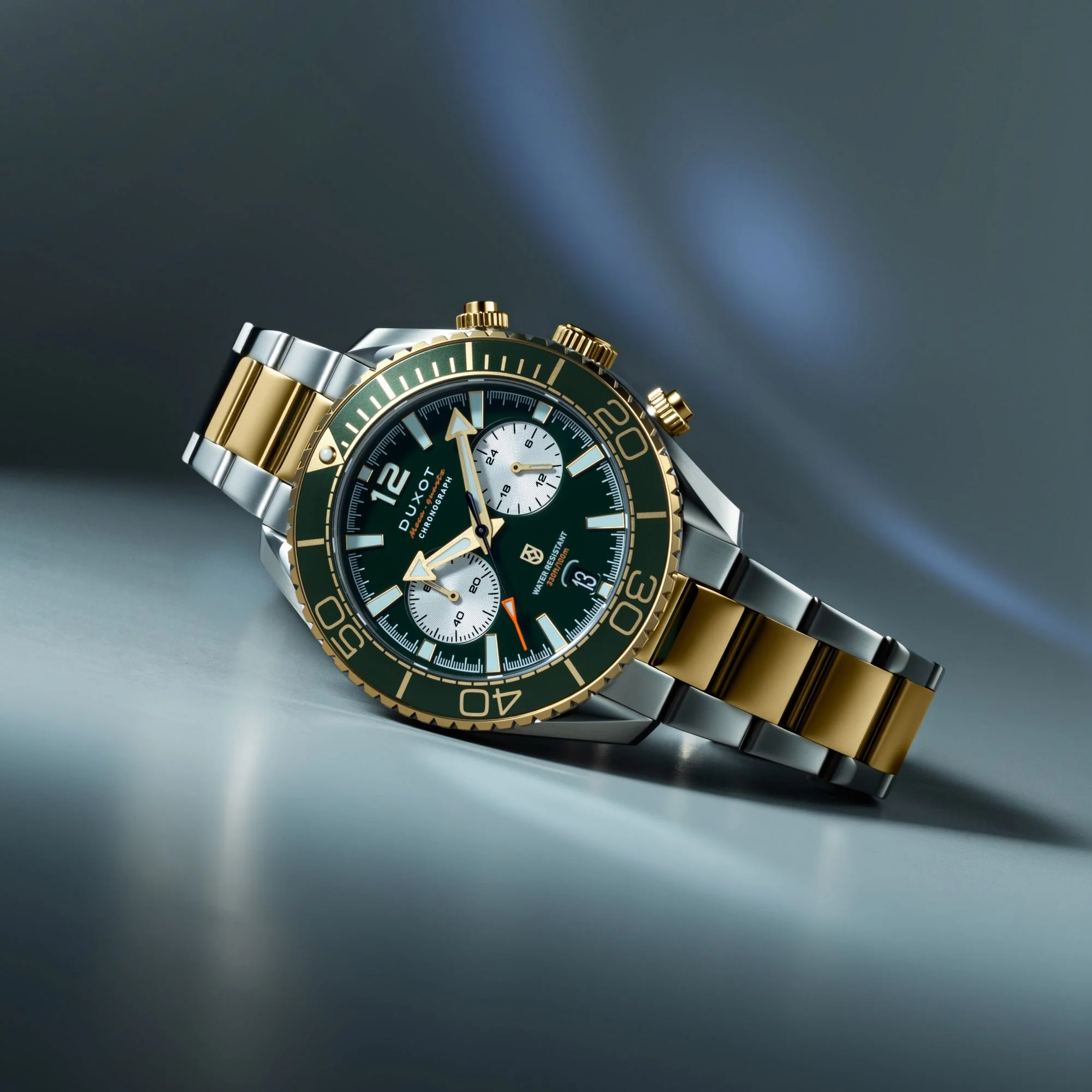 Tiburon Chronograph Green / Stainless Steel | Green Dial - Image 4