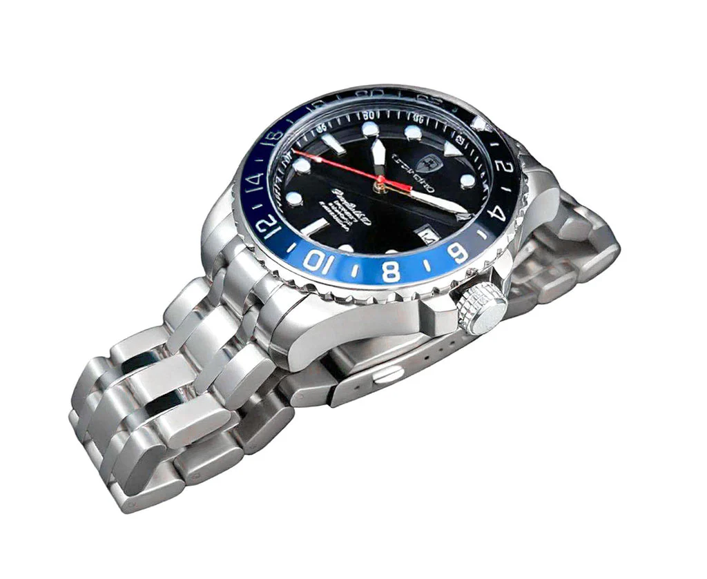 TIME BOLD- X10 BLACK/BLUE | Black Dial - Image 2