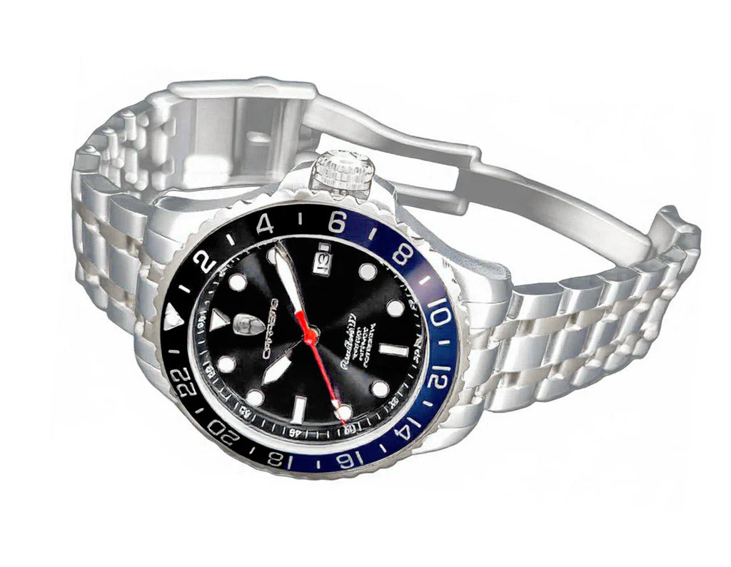 TIME BOLD- X10 BLACK/BLUE | Black Dial - Image 3
