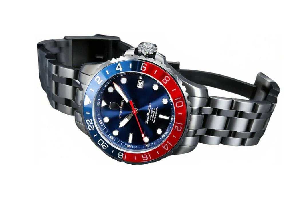 TIME BOLD- X4 BLUE/RED | Blue Dial - Image 2