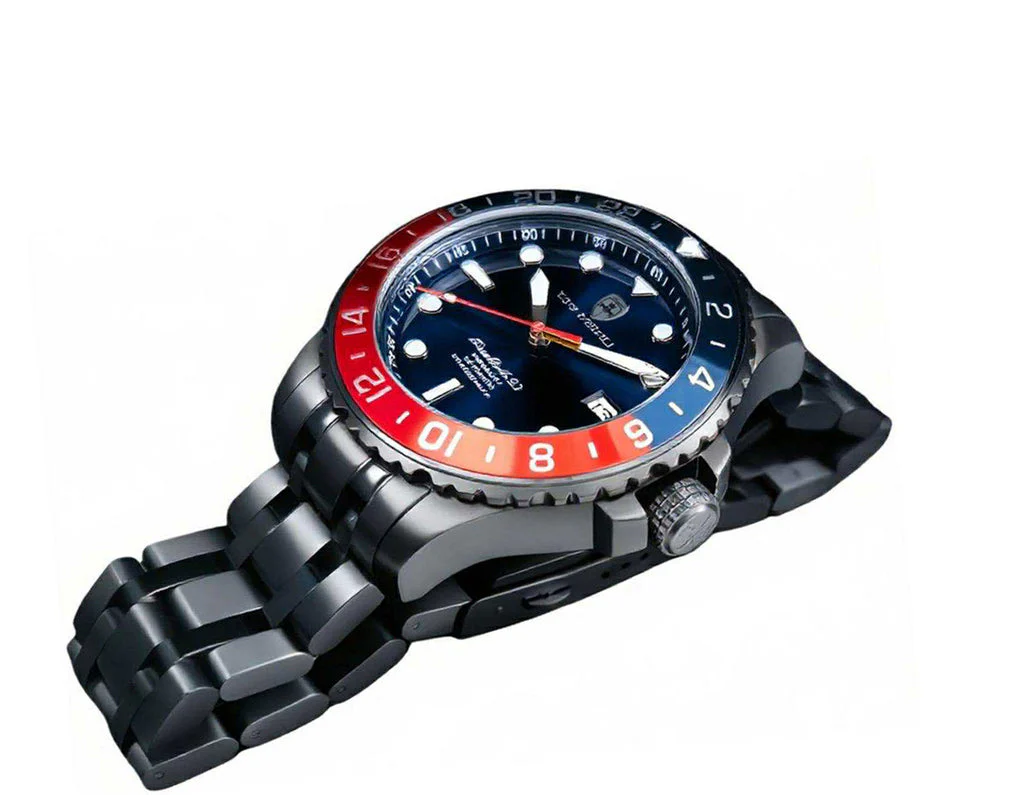 TIME BOLD- X4 BLUE/RED | Blue Dial - Image 3