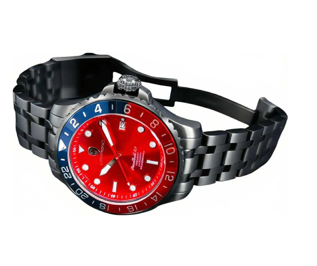 TIME BOLD- X5 RED/BLUE | Red Dial - Image 2