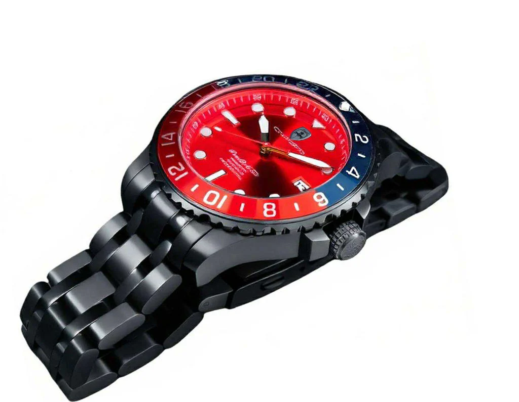 TIME BOLD- X5 RED/BLUE | Red Dial - Image 3