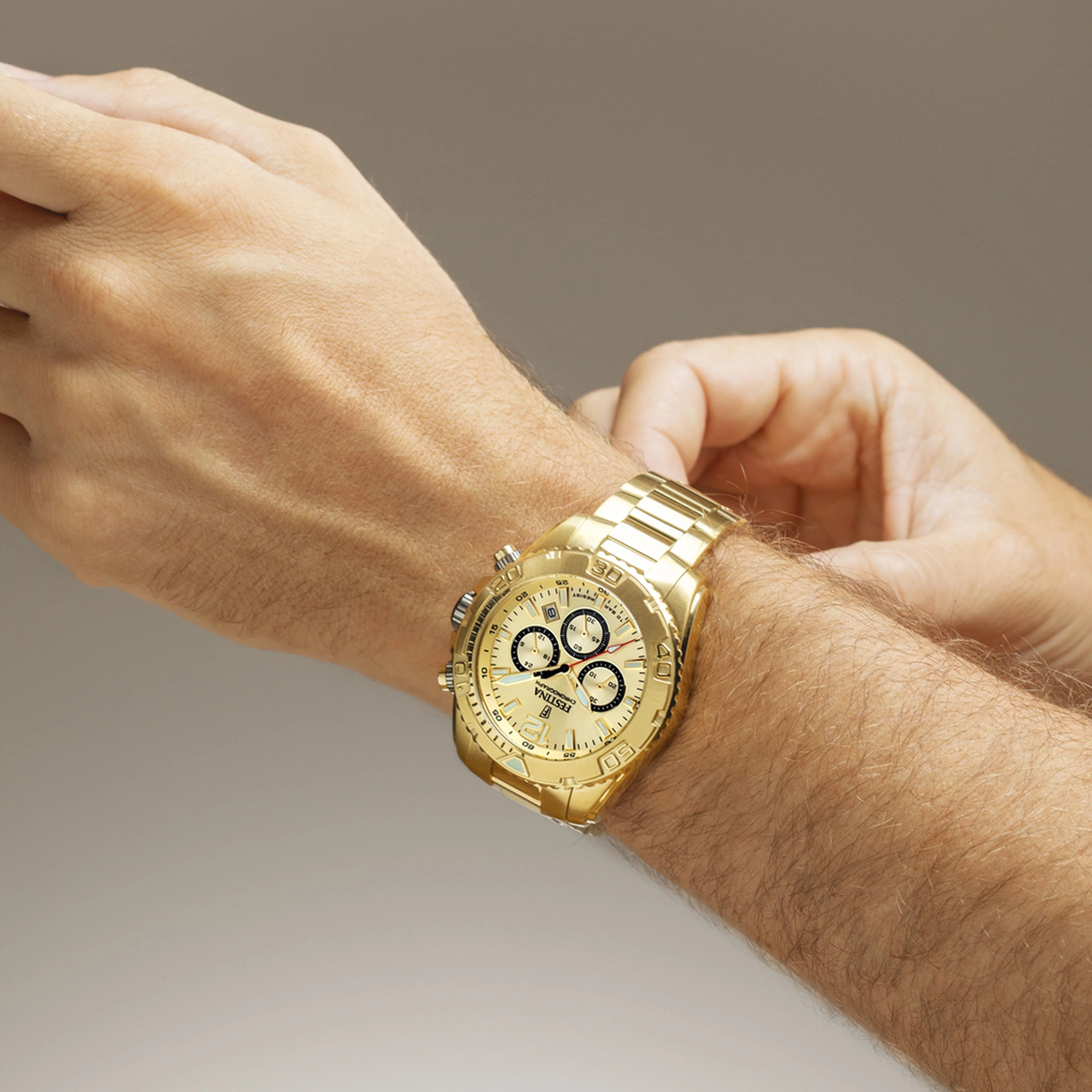 Timeless Chronograph Clear / Stainless Steel | Clear Dial - Image 2