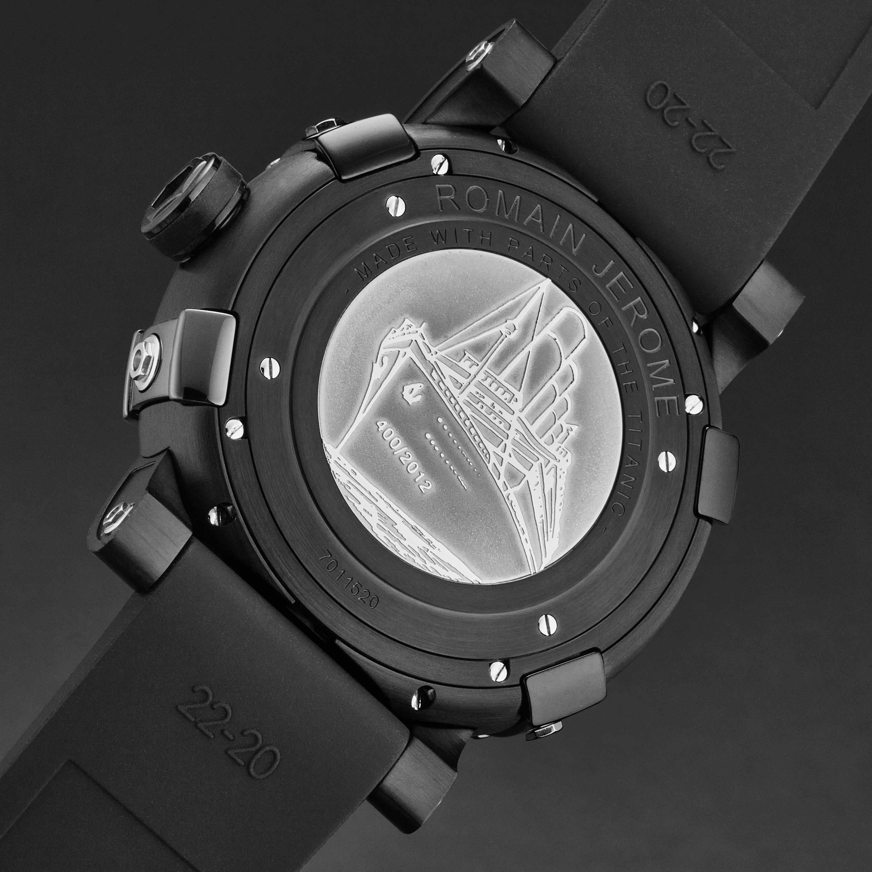 Titanic A La Grande RJTGAU.102.20 / Black | Black Dial - Image 4