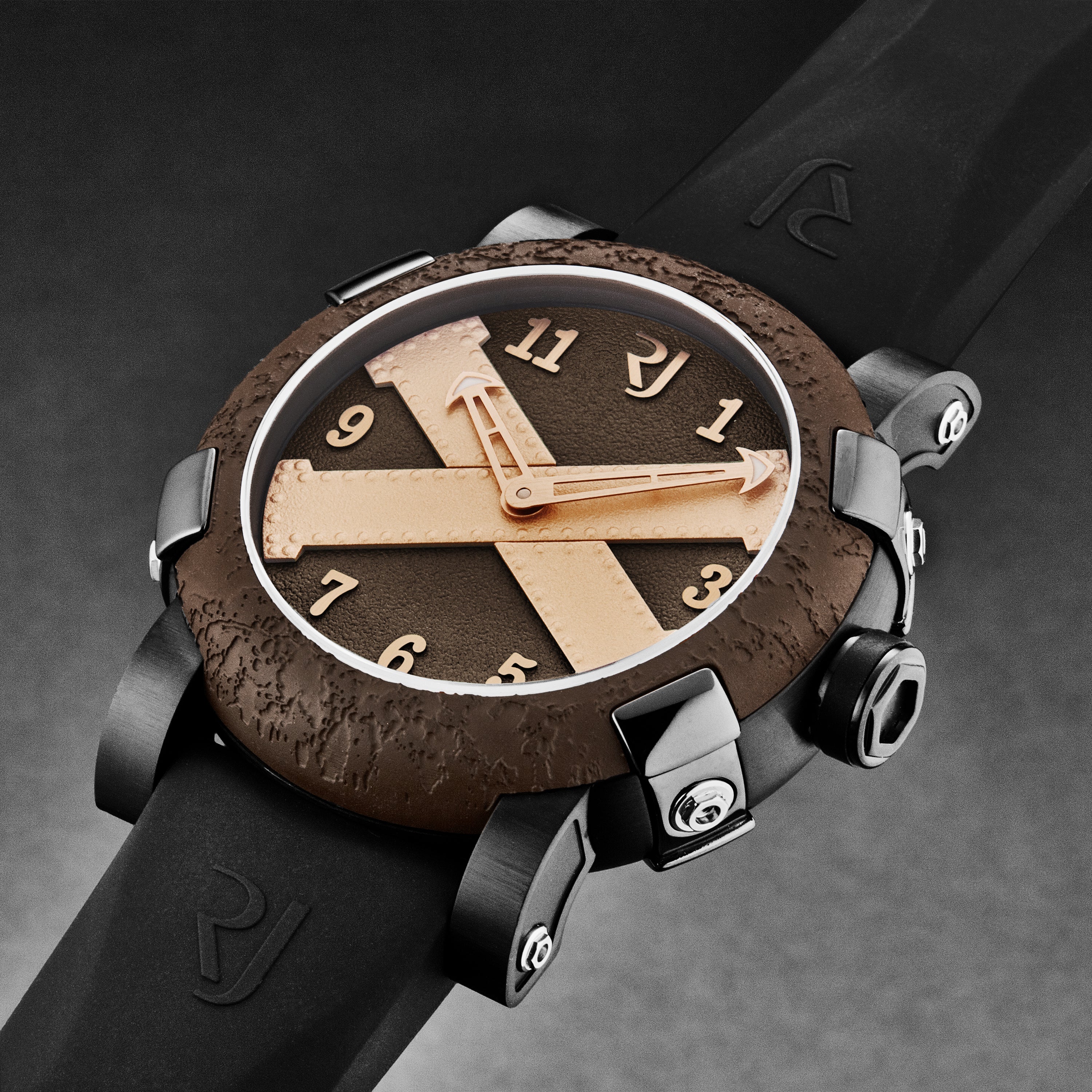 Titanic A La Grande RJTGAU.303.20 / Brown | Brown Dial - Image 4