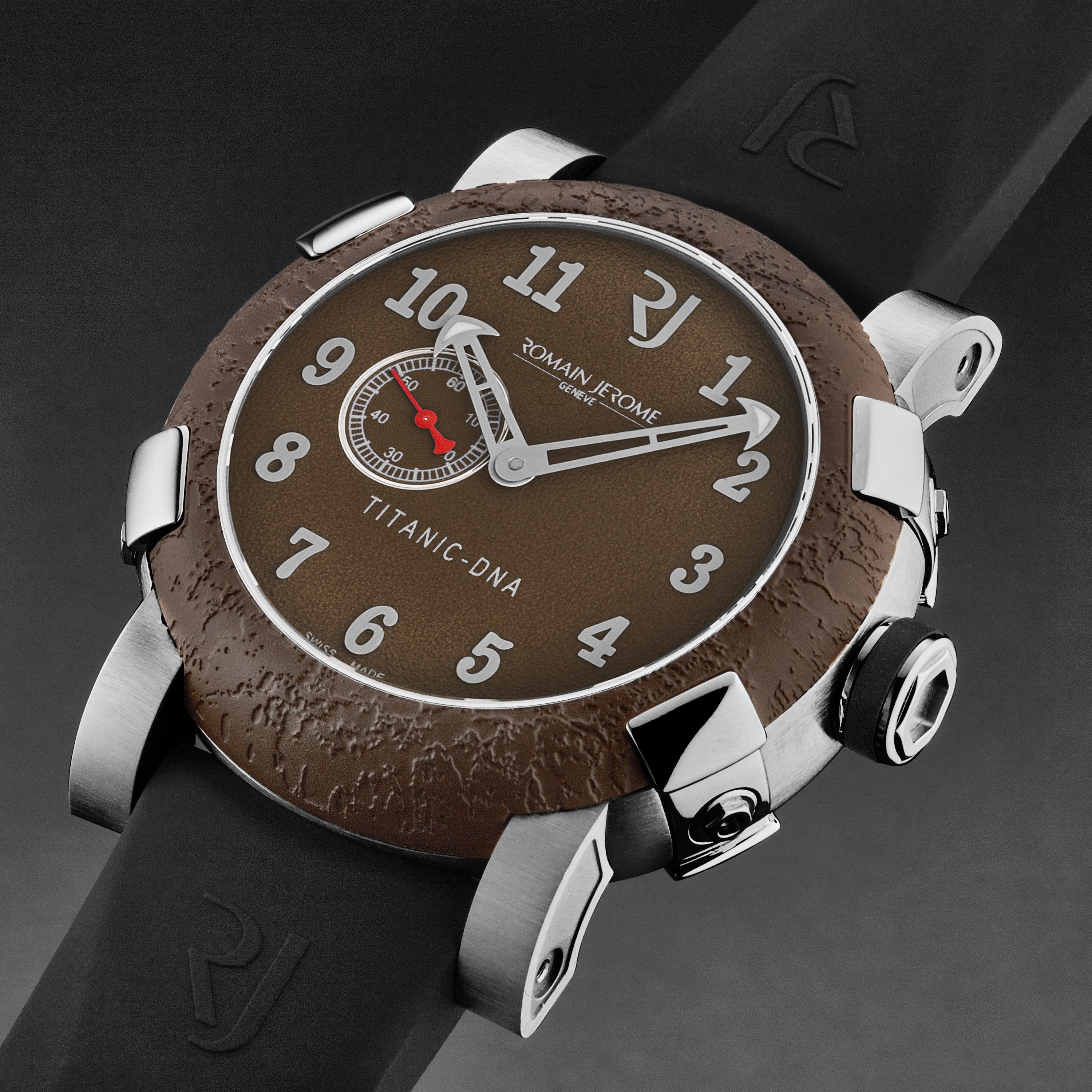 Titanic RJTIAU.301.10 / Brown | Brown Dial - Image 4