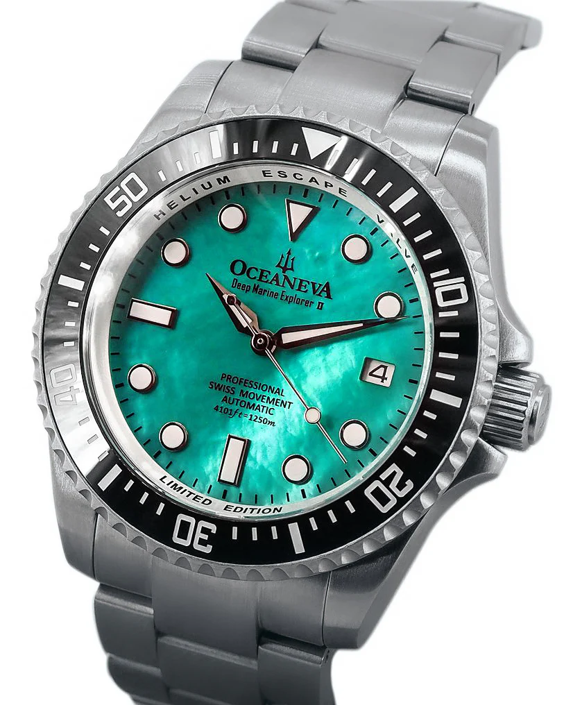 Titanium Deep Marine Explorer II – Aqua Dial - Image 3