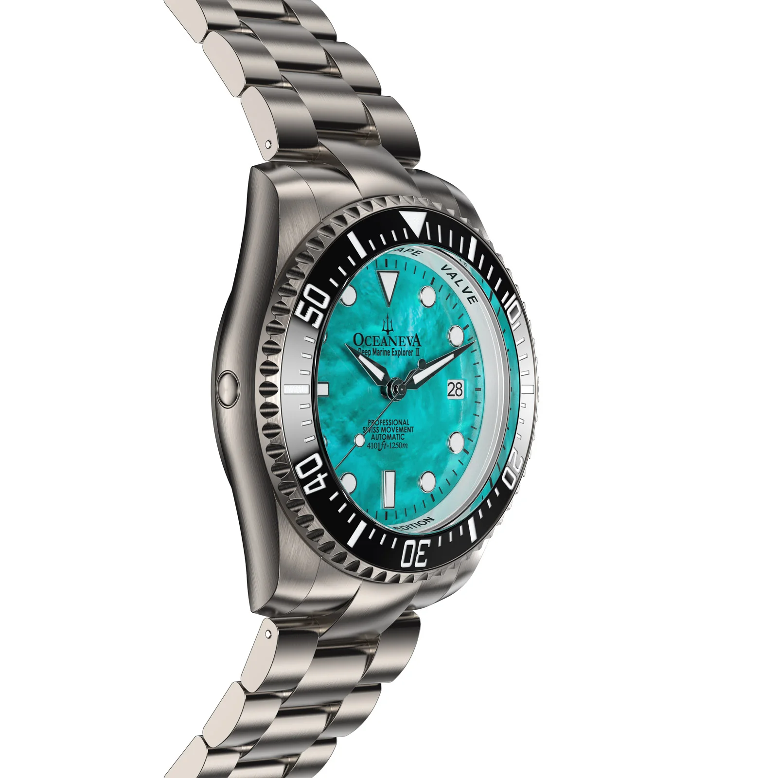 Titanium Deep Marine Explorer II – Aqua Dial - Image 4