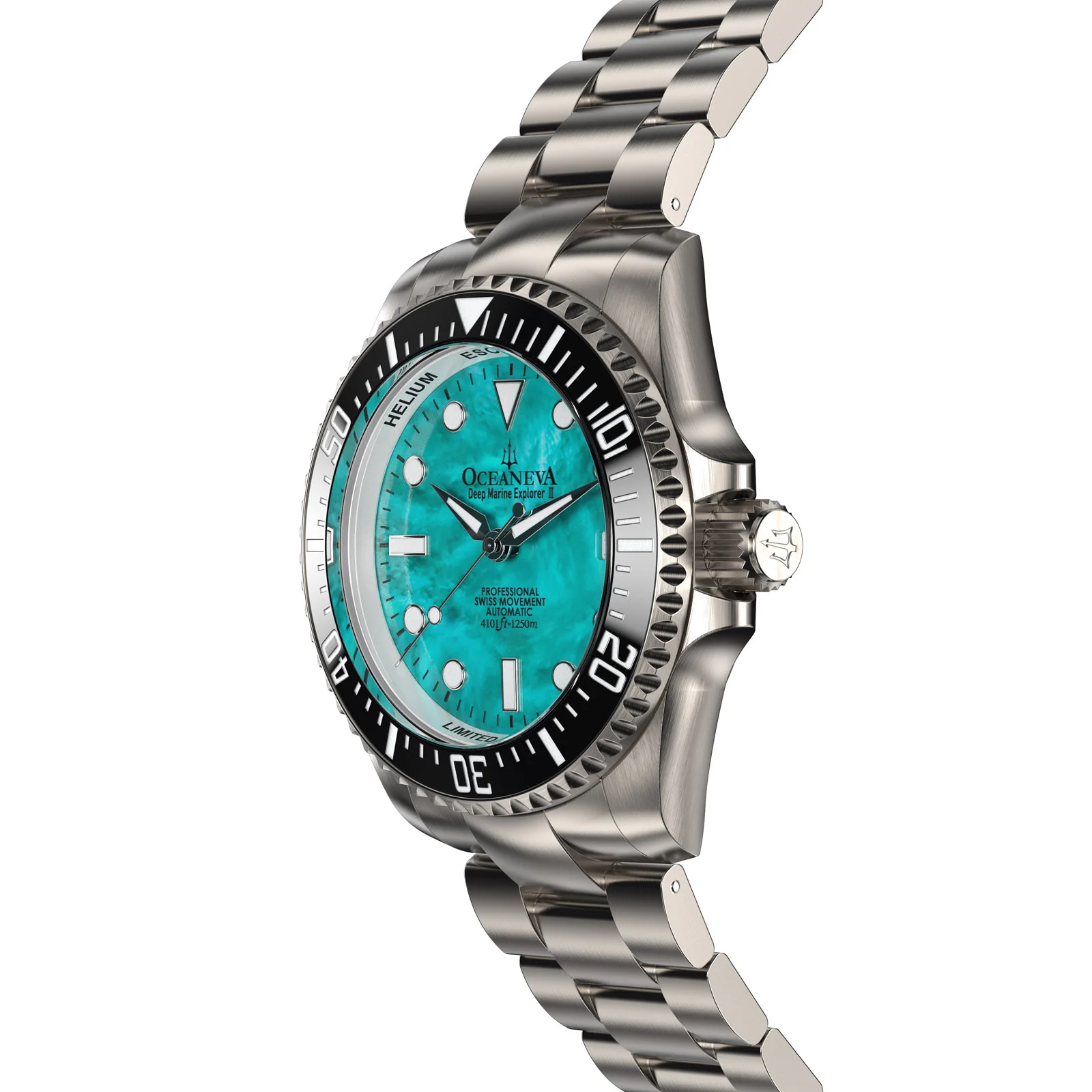 Titanium Deep Marine Explorer II – Aqua Dial - Image 6