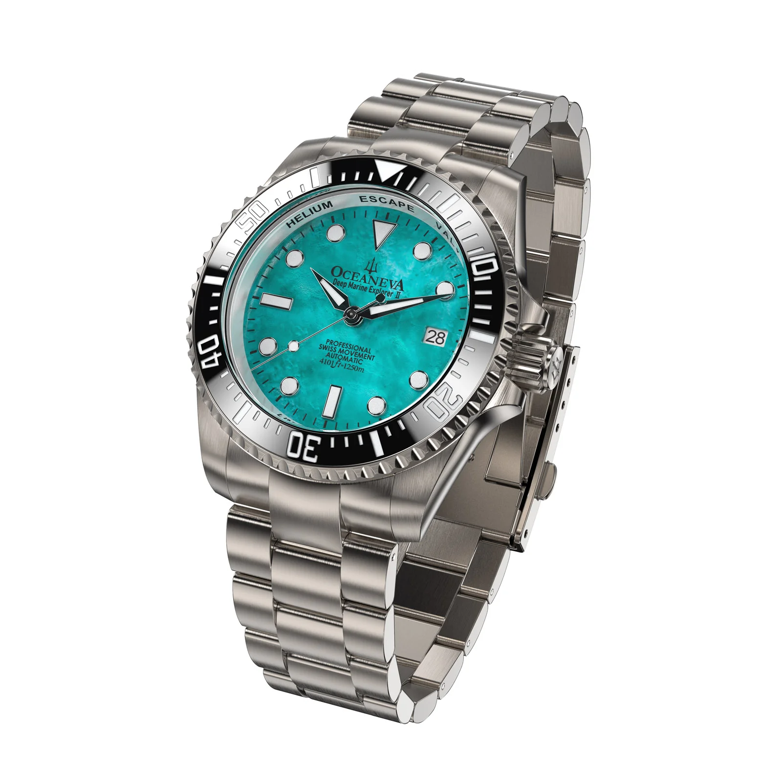 Titanium Deep Marine Explorer II – Aqua Dial - Image 7