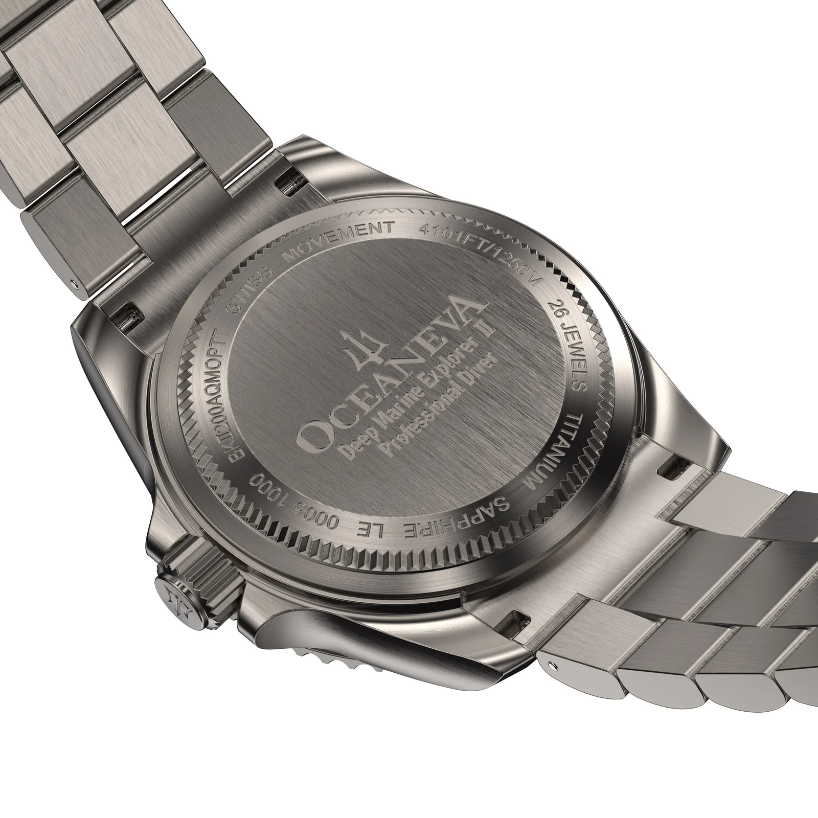 Titanium Deep Marine Explorer II – Aqua Dial - Image 9