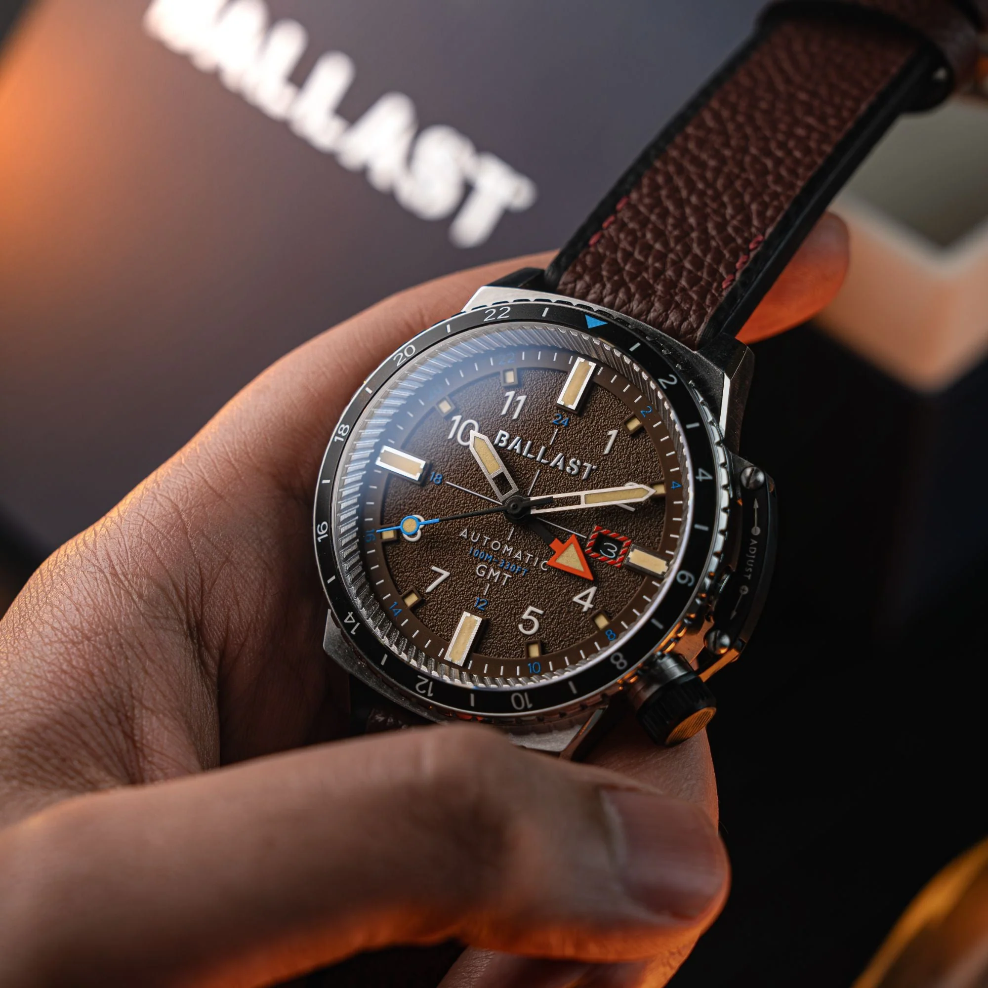 Torbay Automatic Brown / Brown Leather | Brown Dial - Image 3