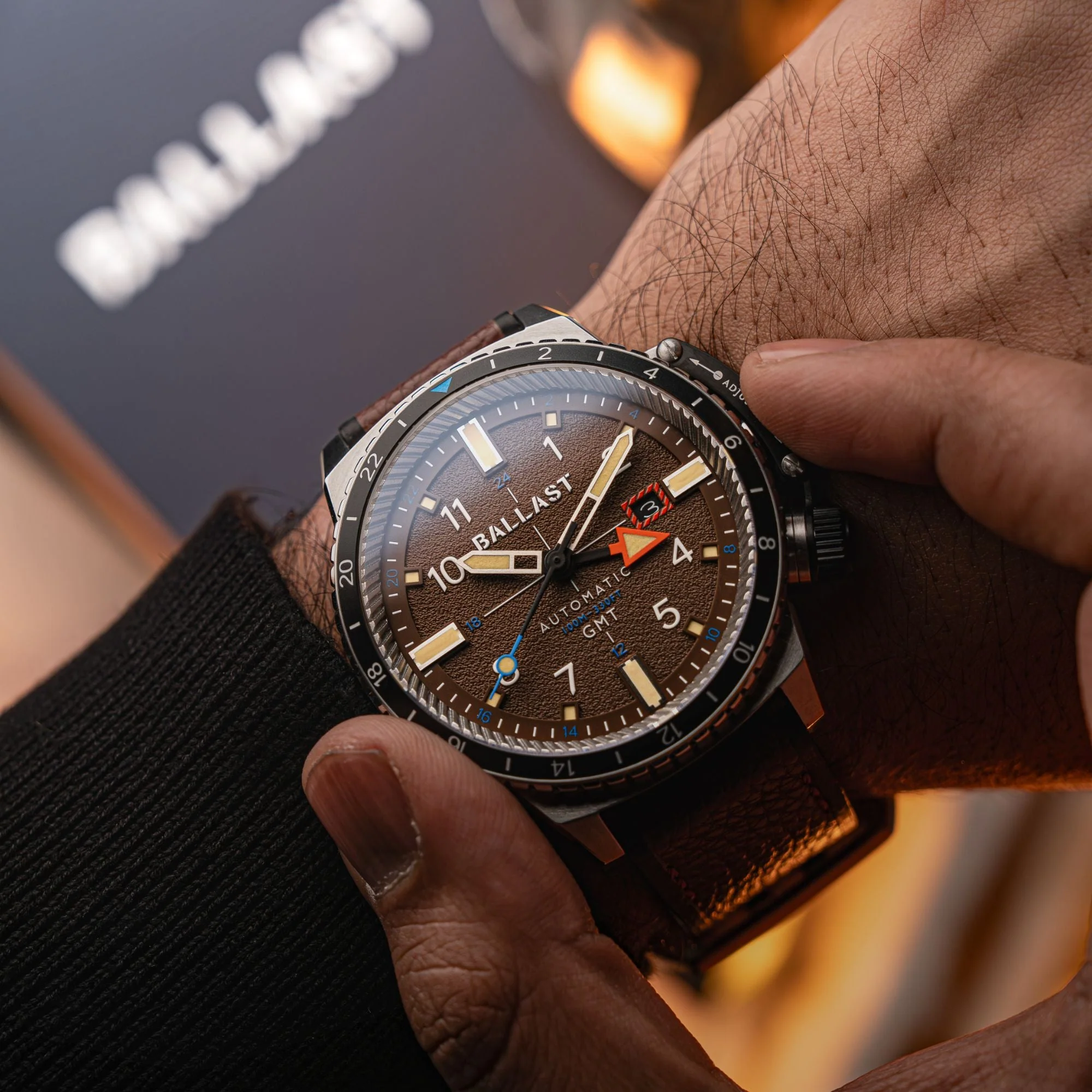 Torbay Automatic Brown / Brown Leather | Brown Dial - Image 4
