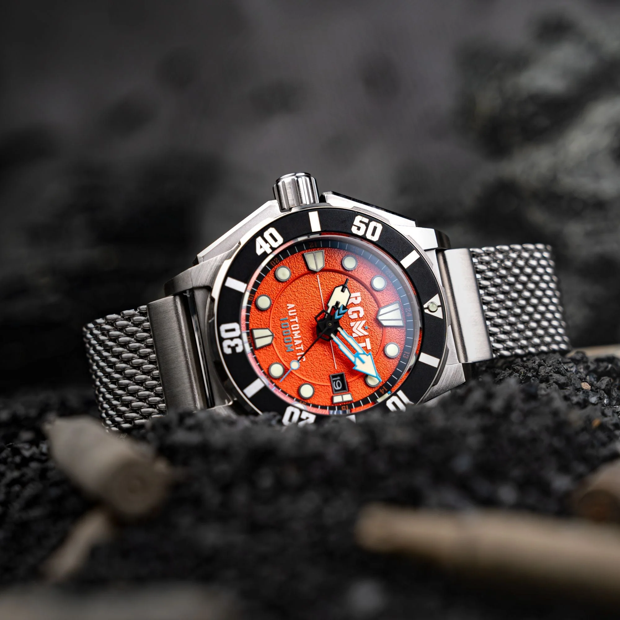 TORPEDO AUTOMATIC DIVER ORANGE / STAINLESS STEEL Orange Dial - Image 2