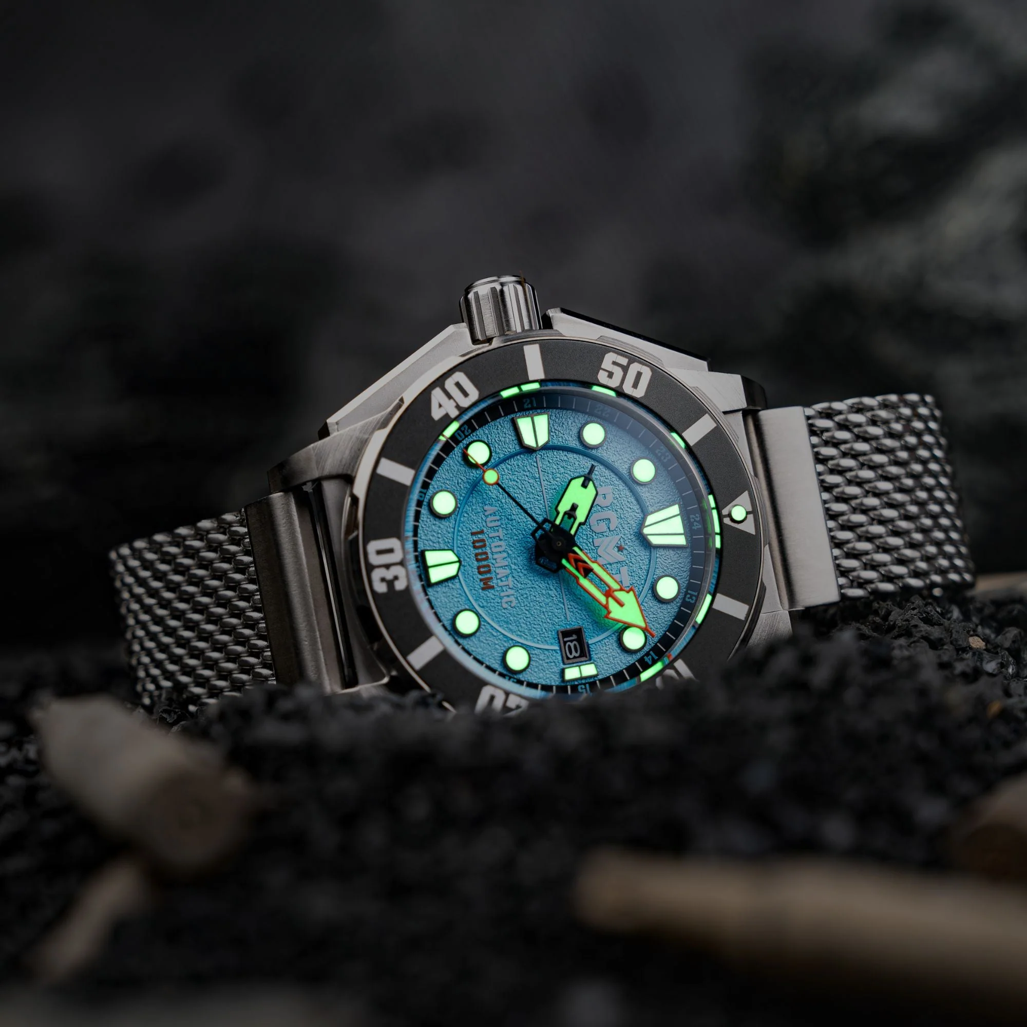 TORPEDO AUTOMATIC DIVER BLUE / STAINLESS STEEL Blue Dial - Image 4