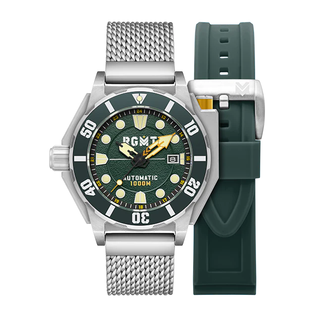 TORPEDO AUTOMATIC DIVER GREEN / STAINLESS STEEL Green Dial - Image 5