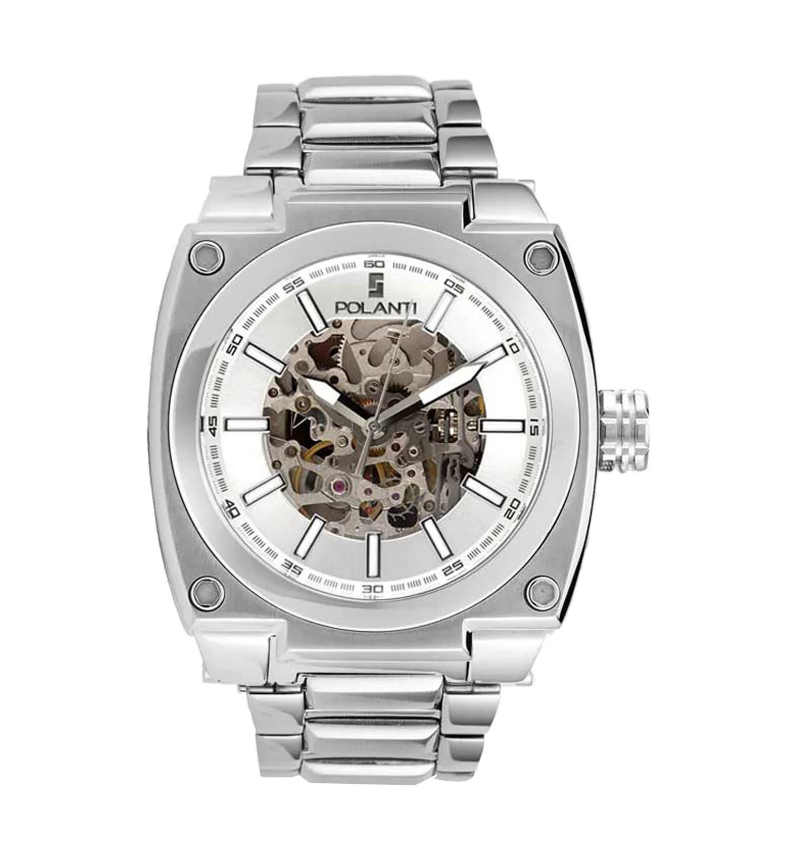 Torque II Auto Silvertone/ Silver Dial | Silver Dial - Image 5