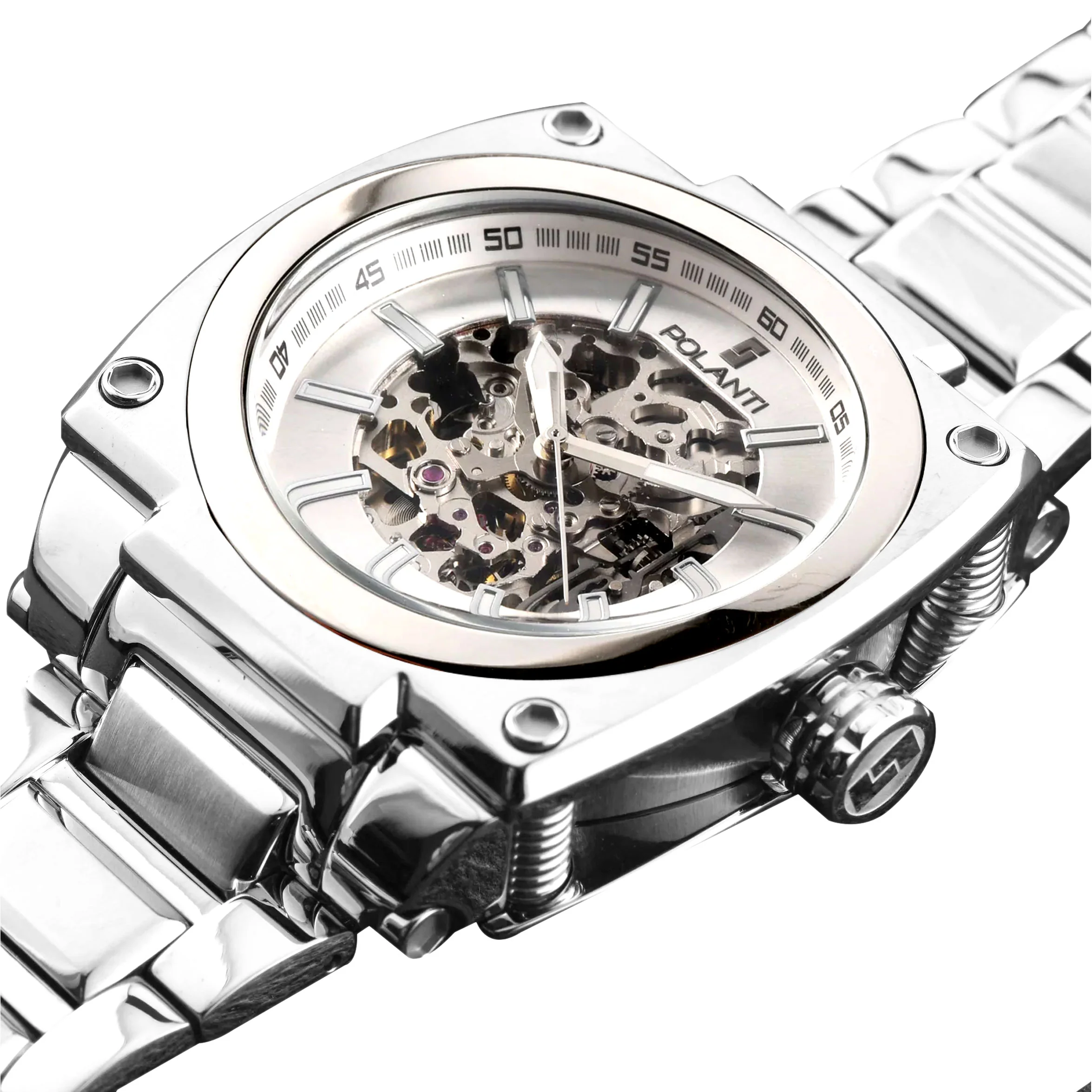 Torque II Auto Silvertone/ Silver Dial | Silver Dial - Image 6