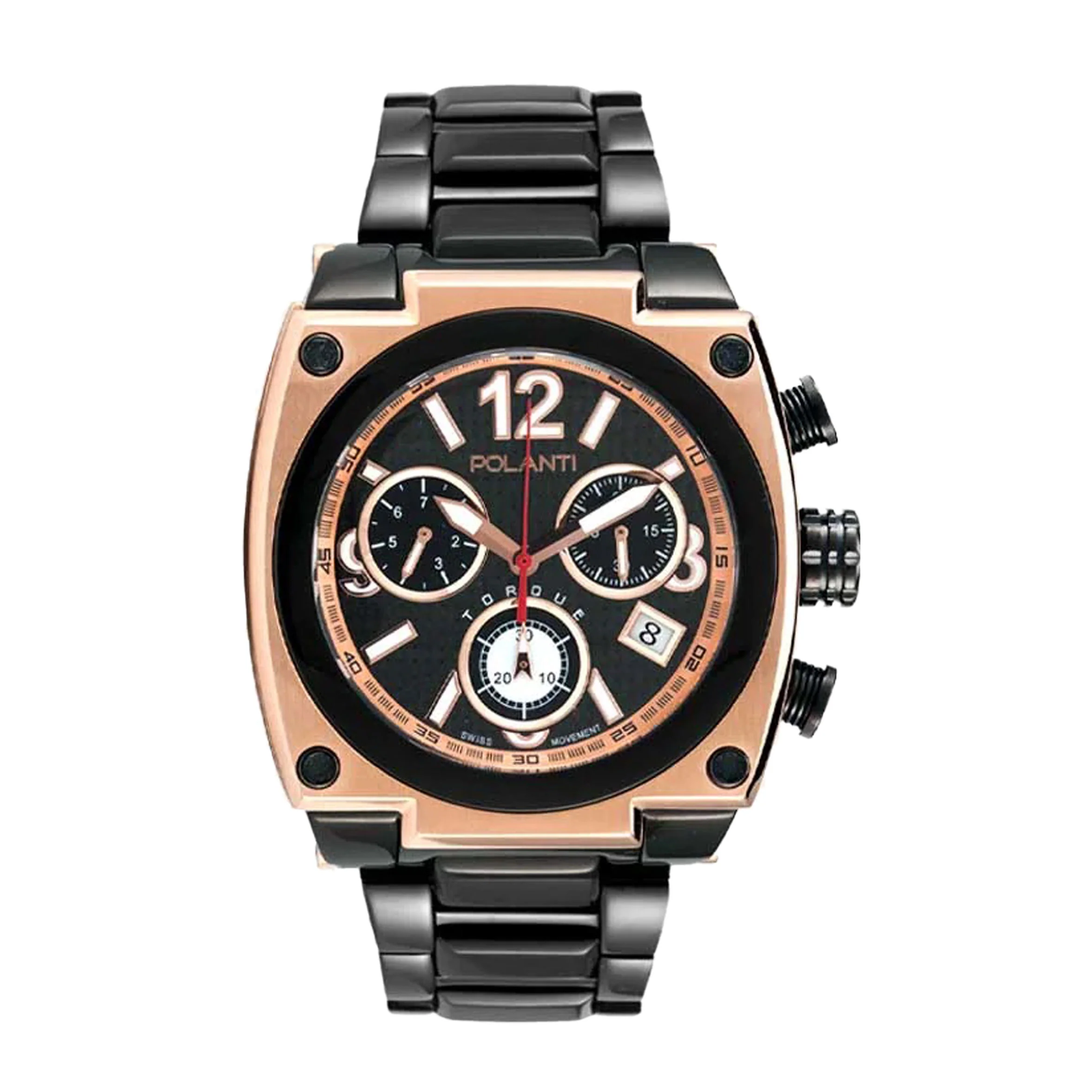 Torque II Chrono Black/Rosetone | Rose/ Black Dial - Image 4