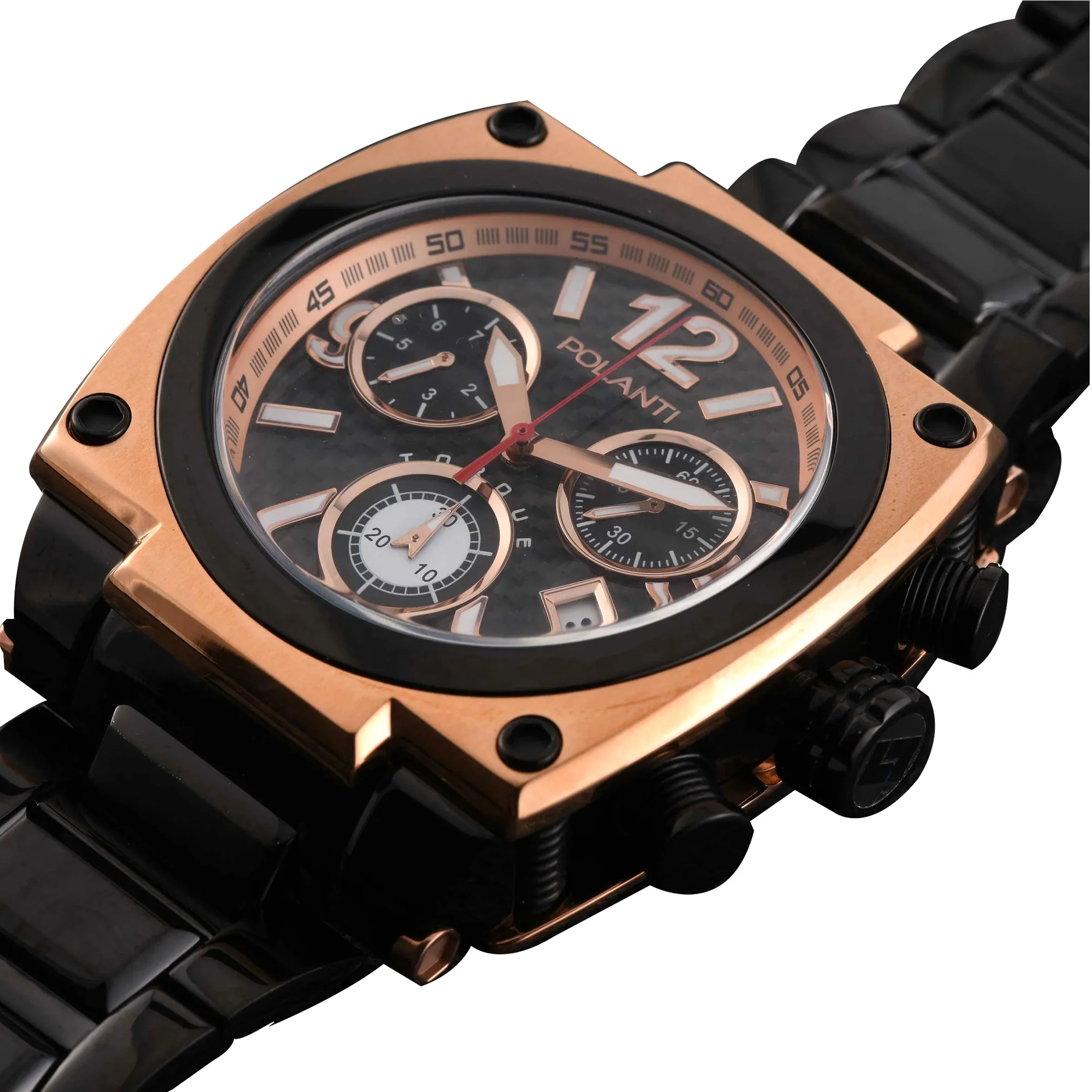 Torque II Chrono Black/Rosetone | Rose/ Black Dial - Image 5
