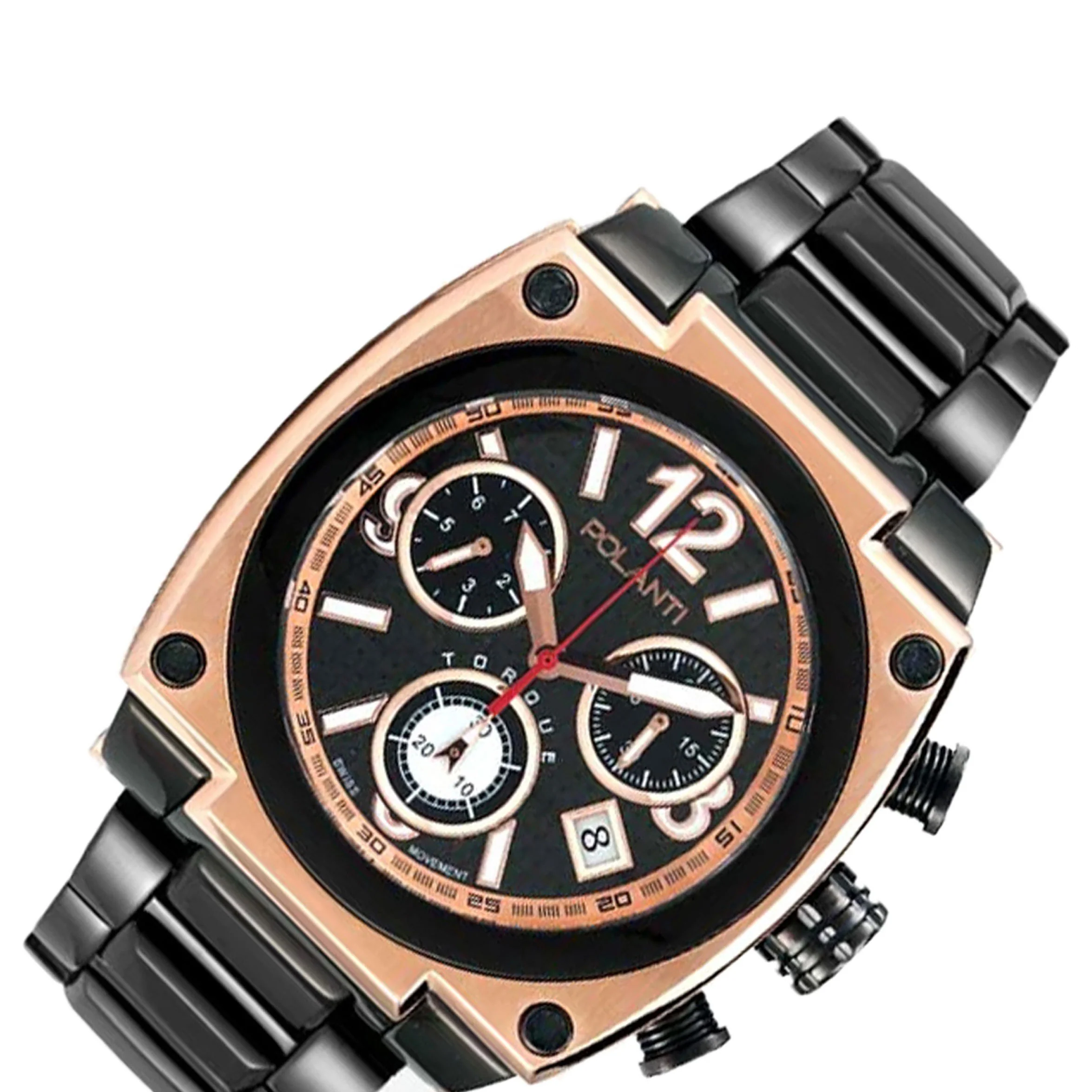 Torque II Chrono Black/Rosetone | Rose/ Black Dial - Image 6