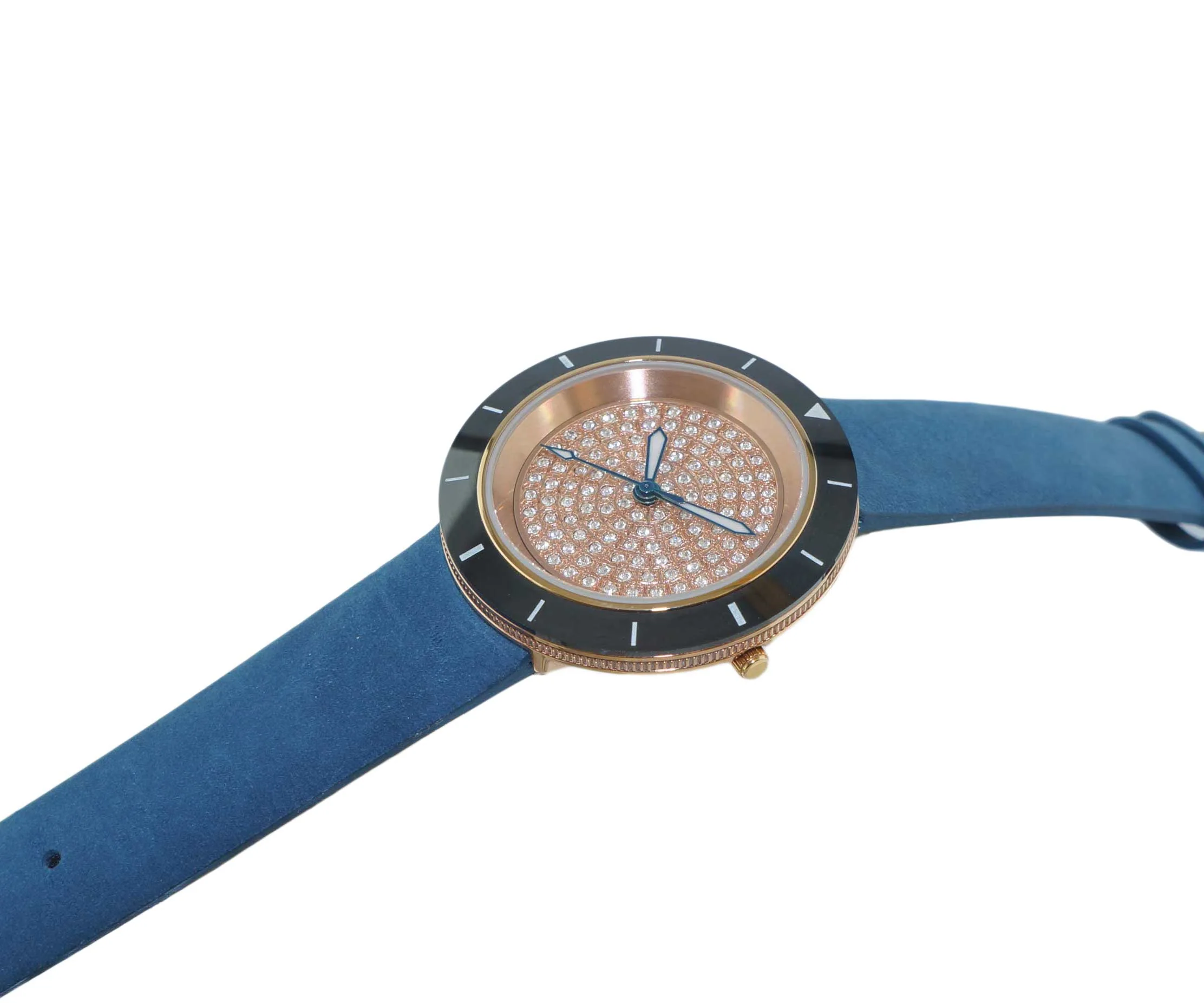 TOULON BLACK-ROSE / BLUE | Rose tone Dial - Image 2